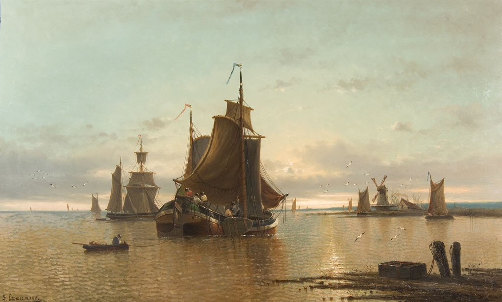 LOUIS ETIENNE TIMMERMANS (BELGIAN 1846-1910)