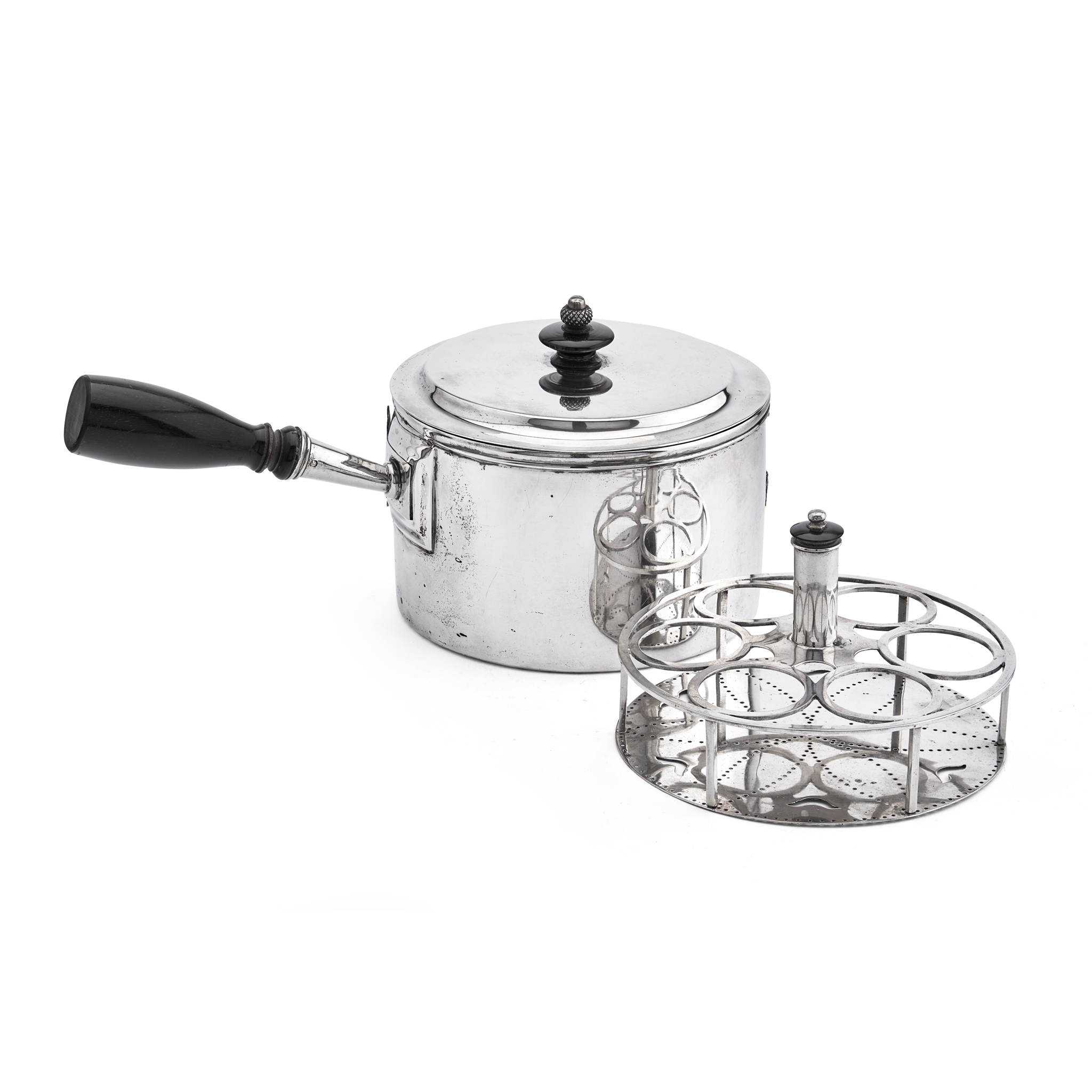 CALCUTTA - AN INDIAN CURRY PAN WITH EGG CODDLER