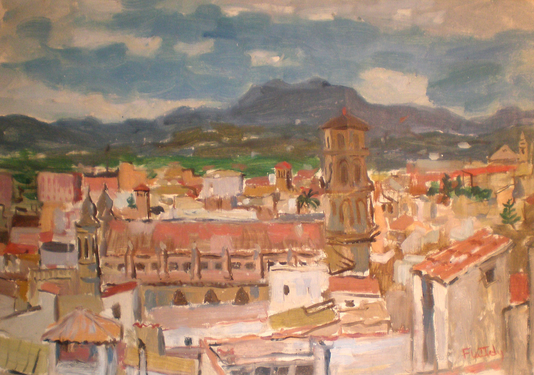 ALASTAIR FLATTELY (SCOTTISH 1922-2009)