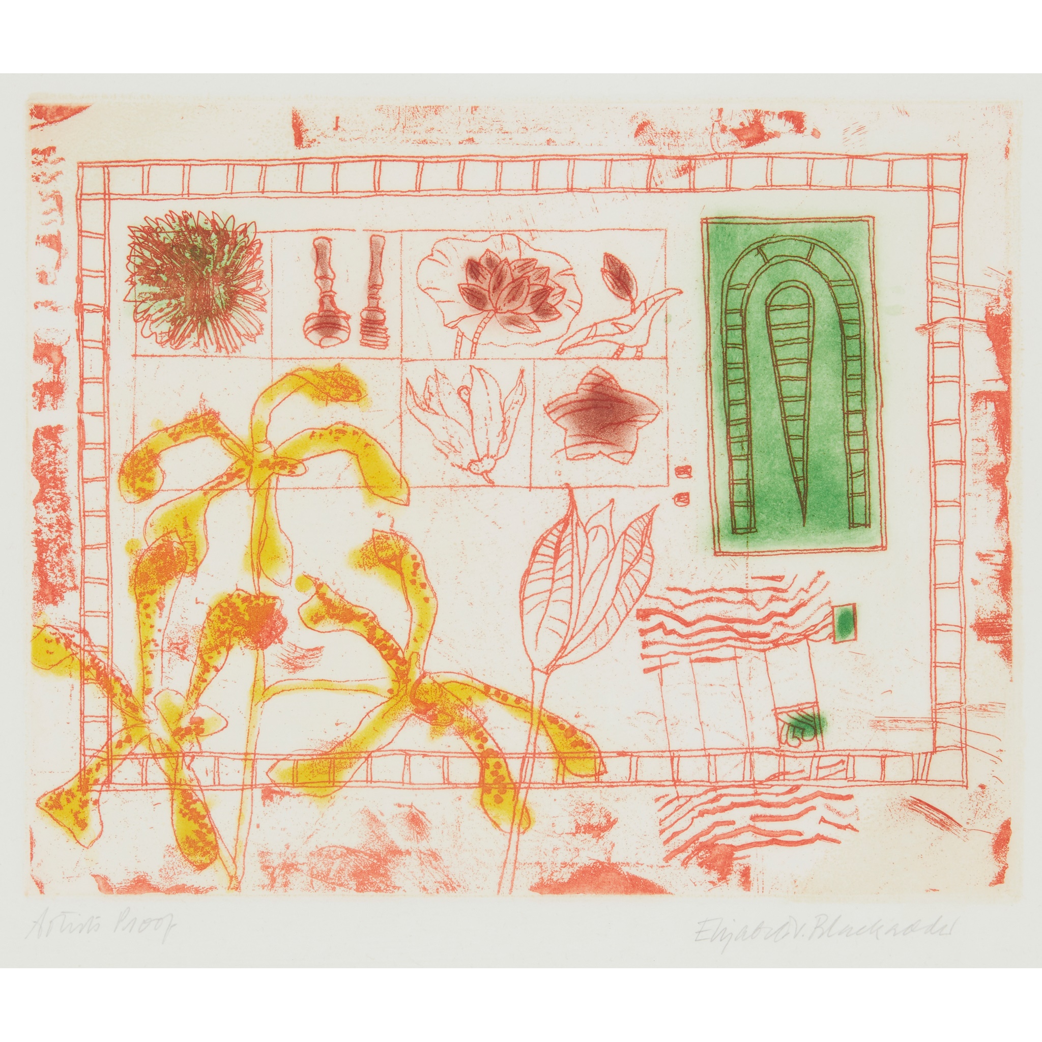 DAME ELIZABETH BLACKADDER O.B.E., R.A., R.S.A., R.S.W., R.G.I., D.Litt (SCOTTISH 1931-2021)