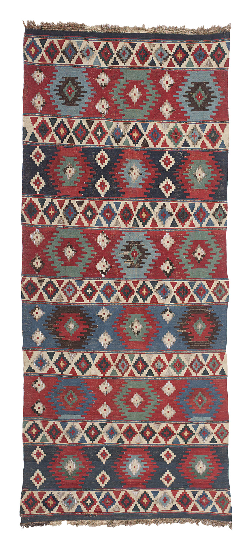 PAIR OF SOUTH CAUCASIAN KELIMS