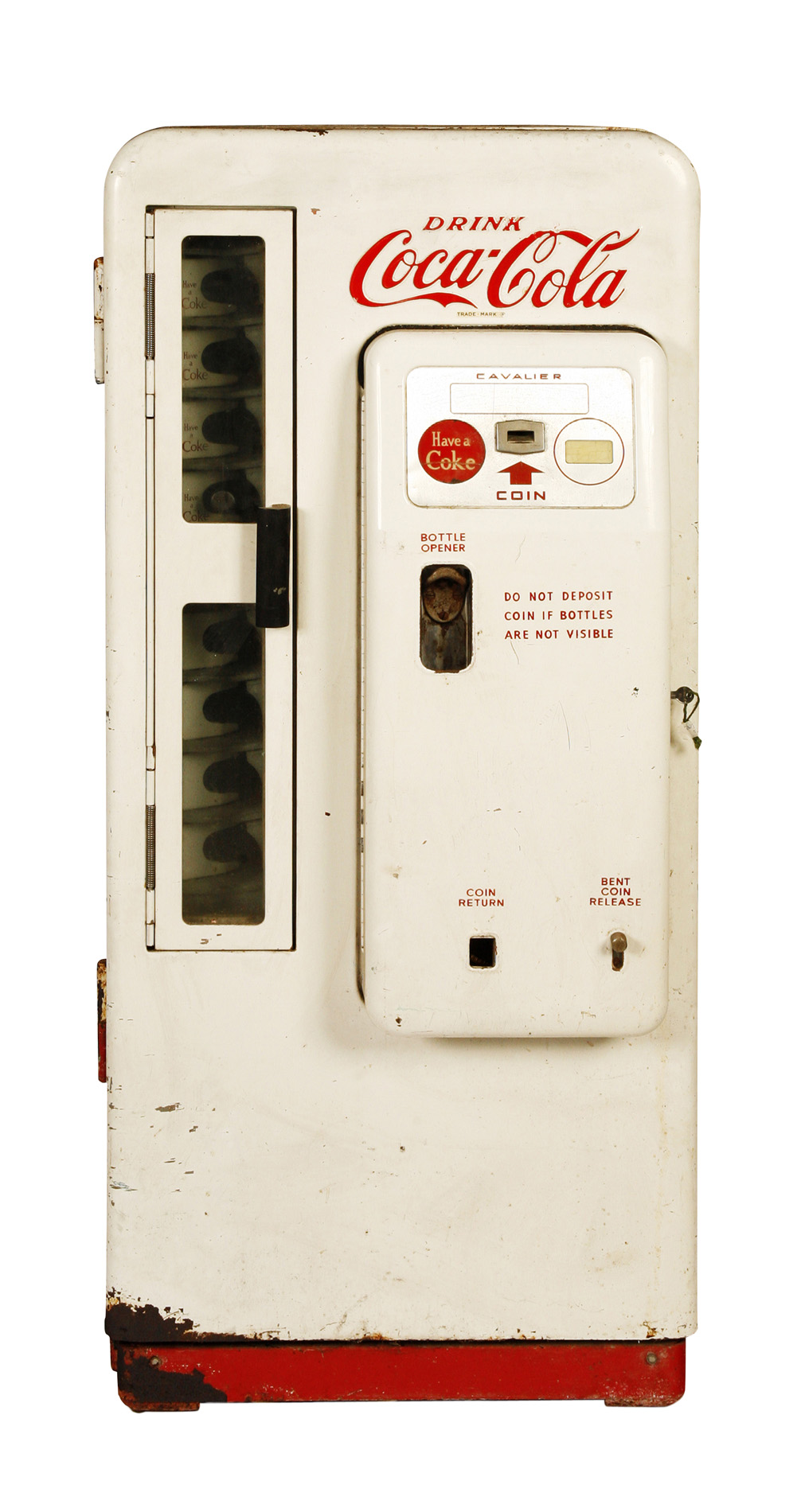 CAVALIER COCA COLA VENDING MACHINE