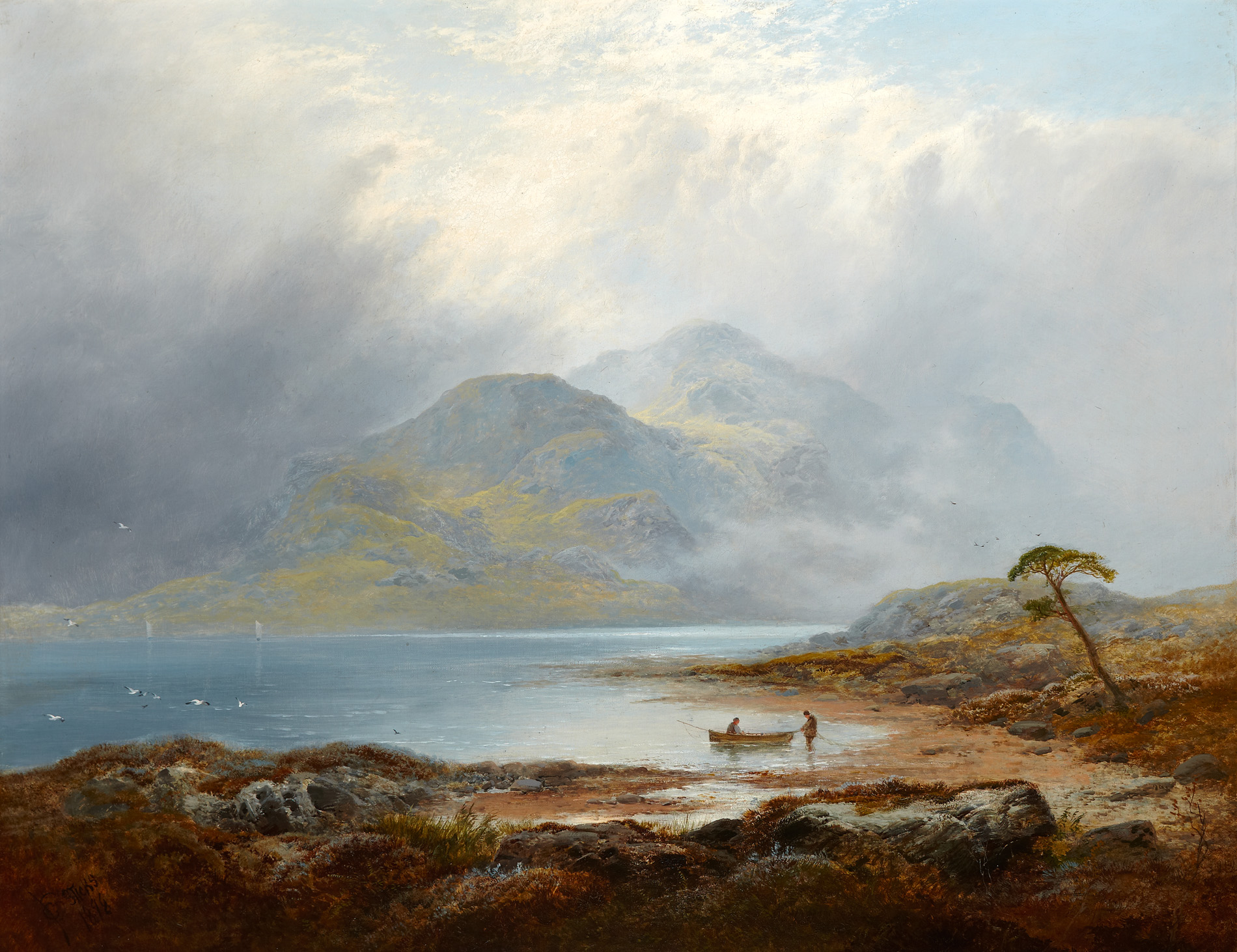 GEORGE BLACKIE STICKS (BRITISH 1843-1938)