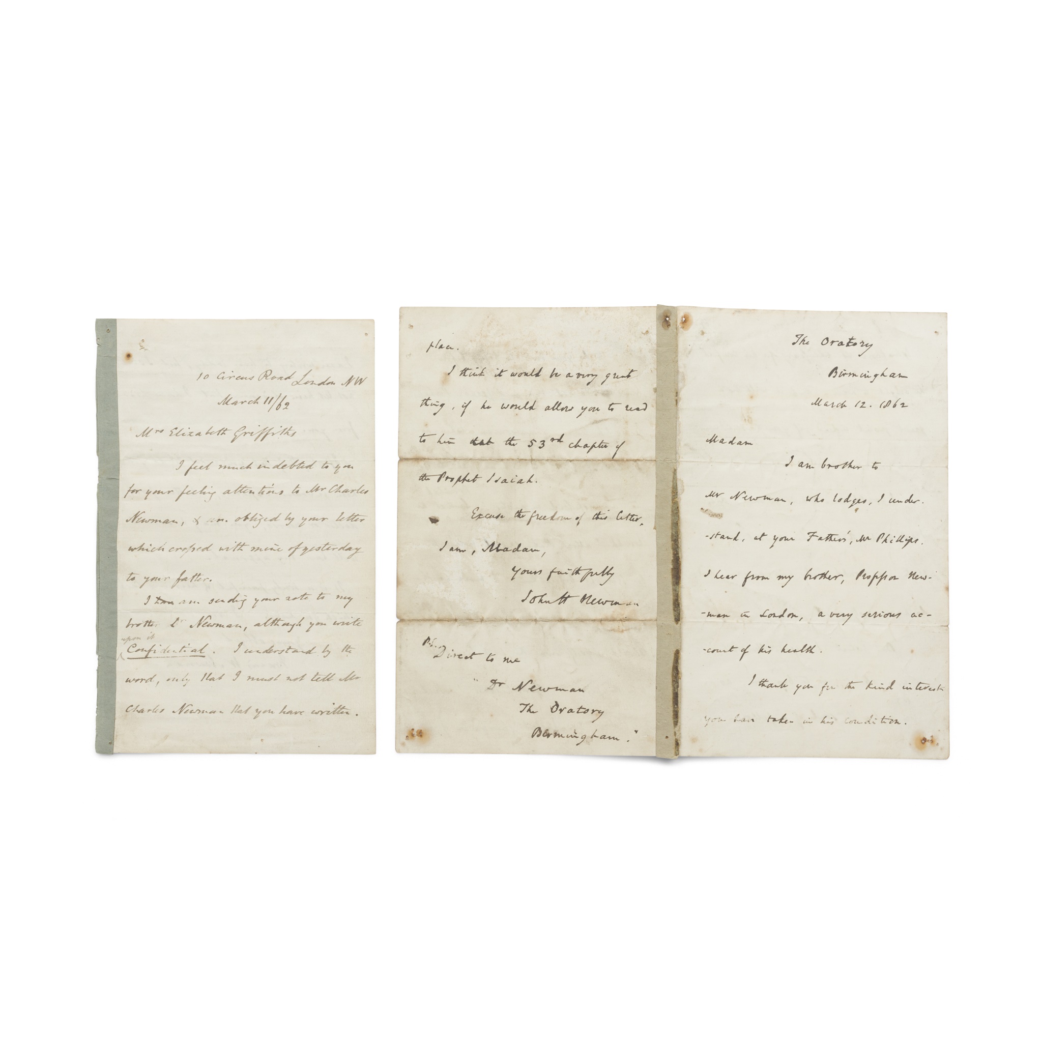 Newman, John Henry, Cardinal, Saint (1801-1890)