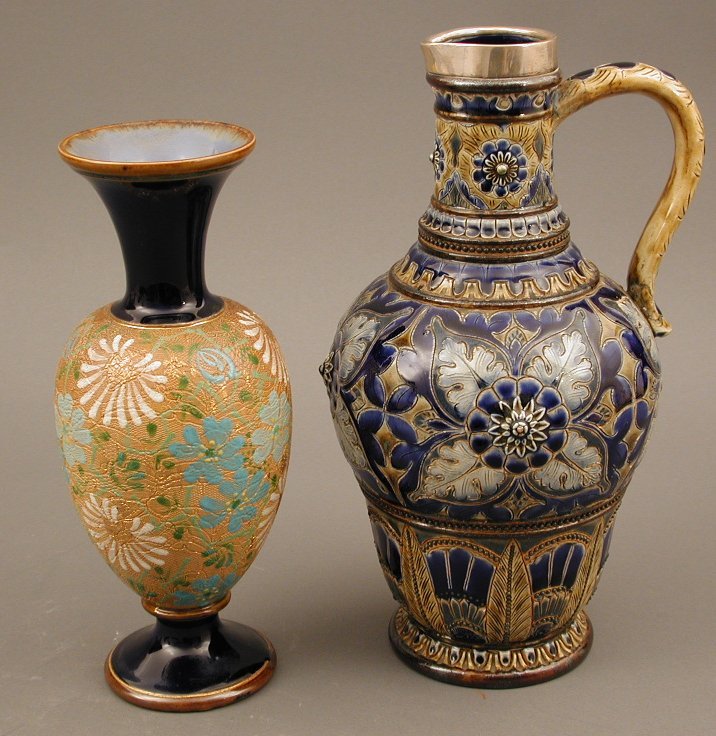 A Doulton Lambeth stoneware jug