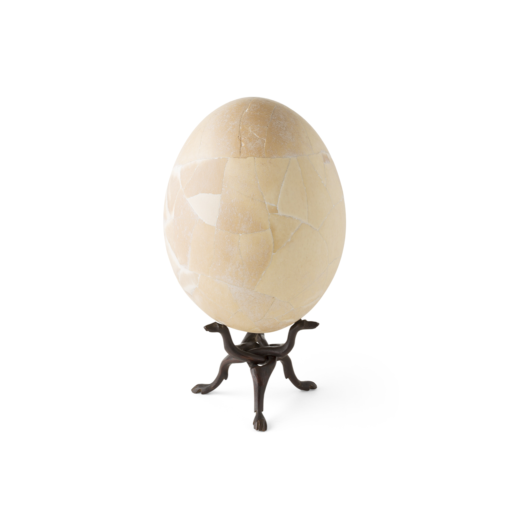 REASSEMBLED AEPYORNIS/ ELEPHANT BIRD EGG