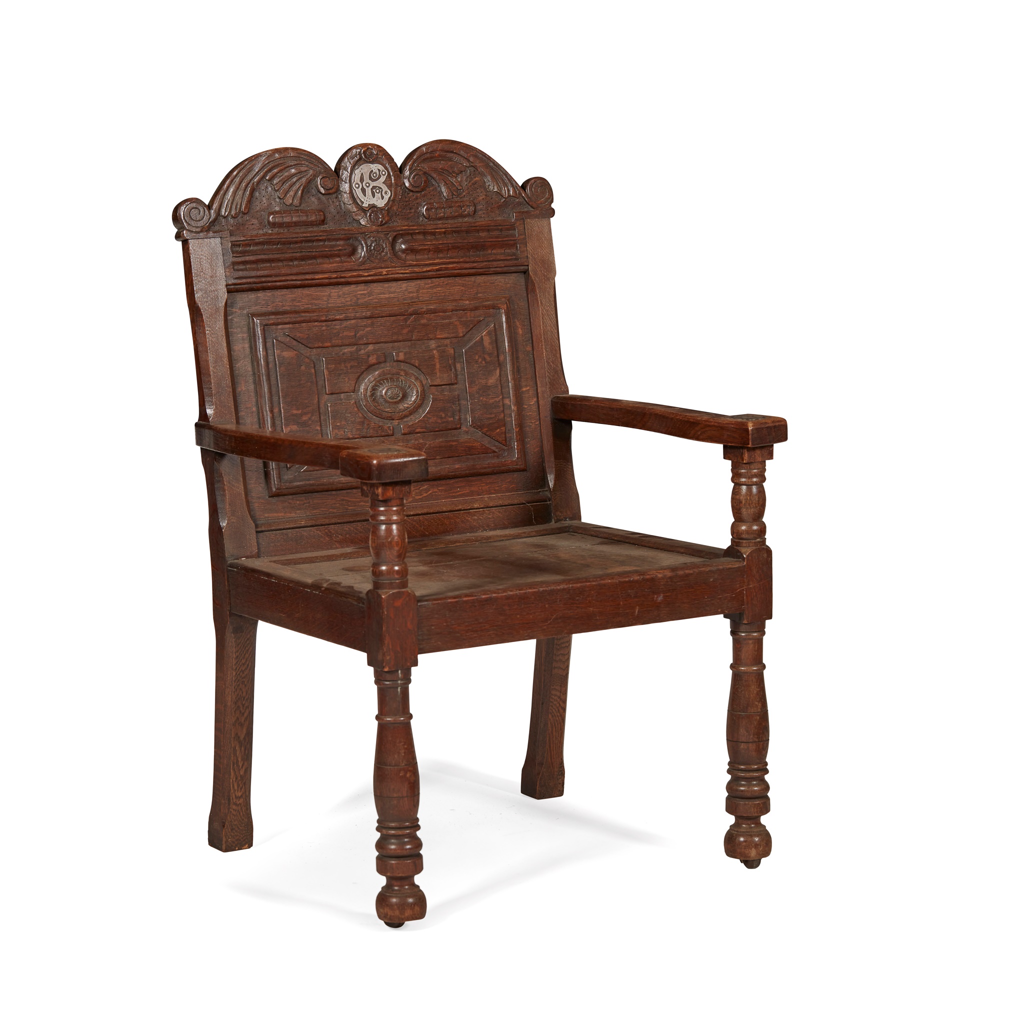 A SCOTTISH VICTORIAN ARMCHAIR