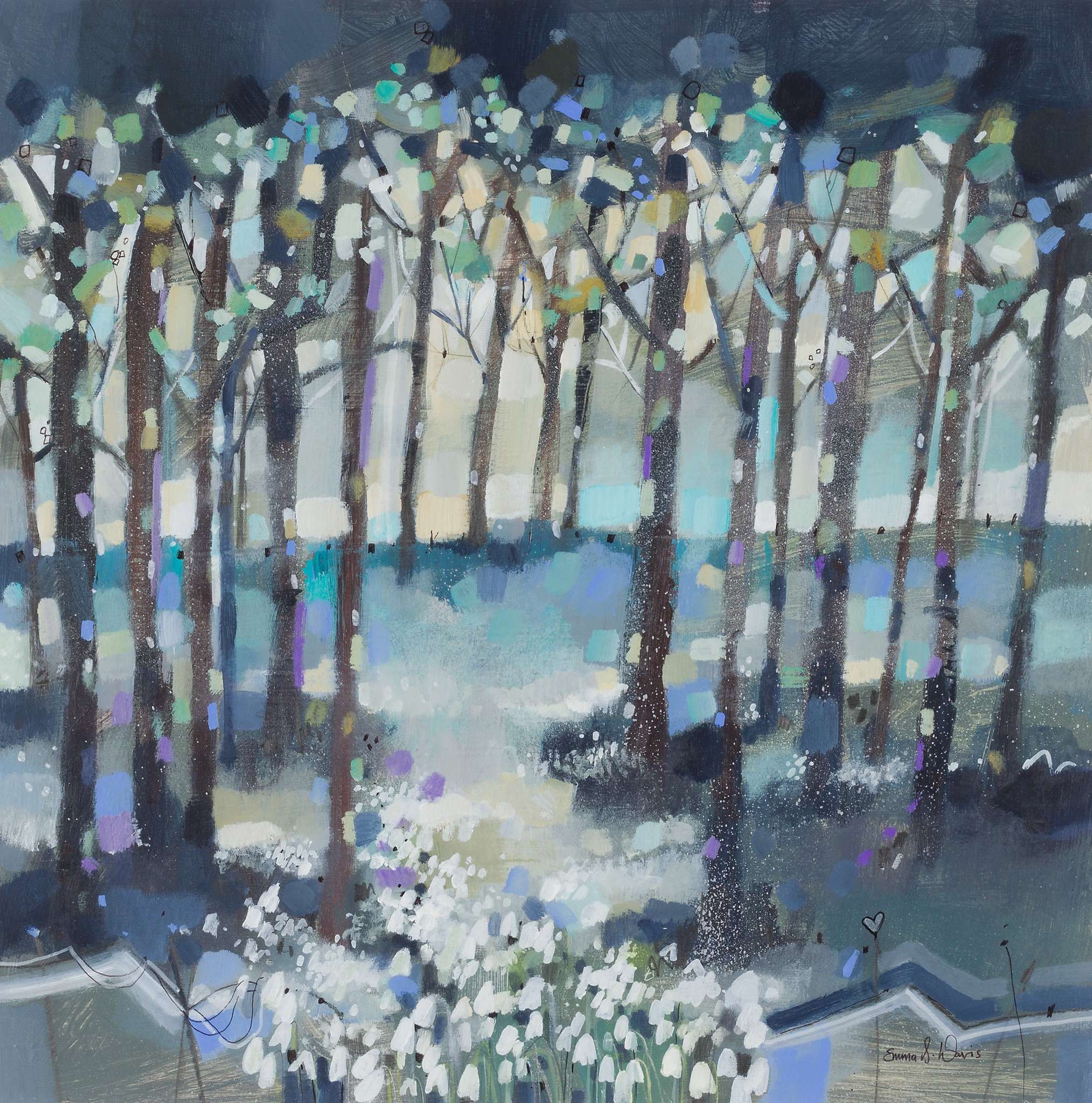 Past auction: EMMA DAVIS (SCOTTISH (20TH CENTURY) EARLY MORNING