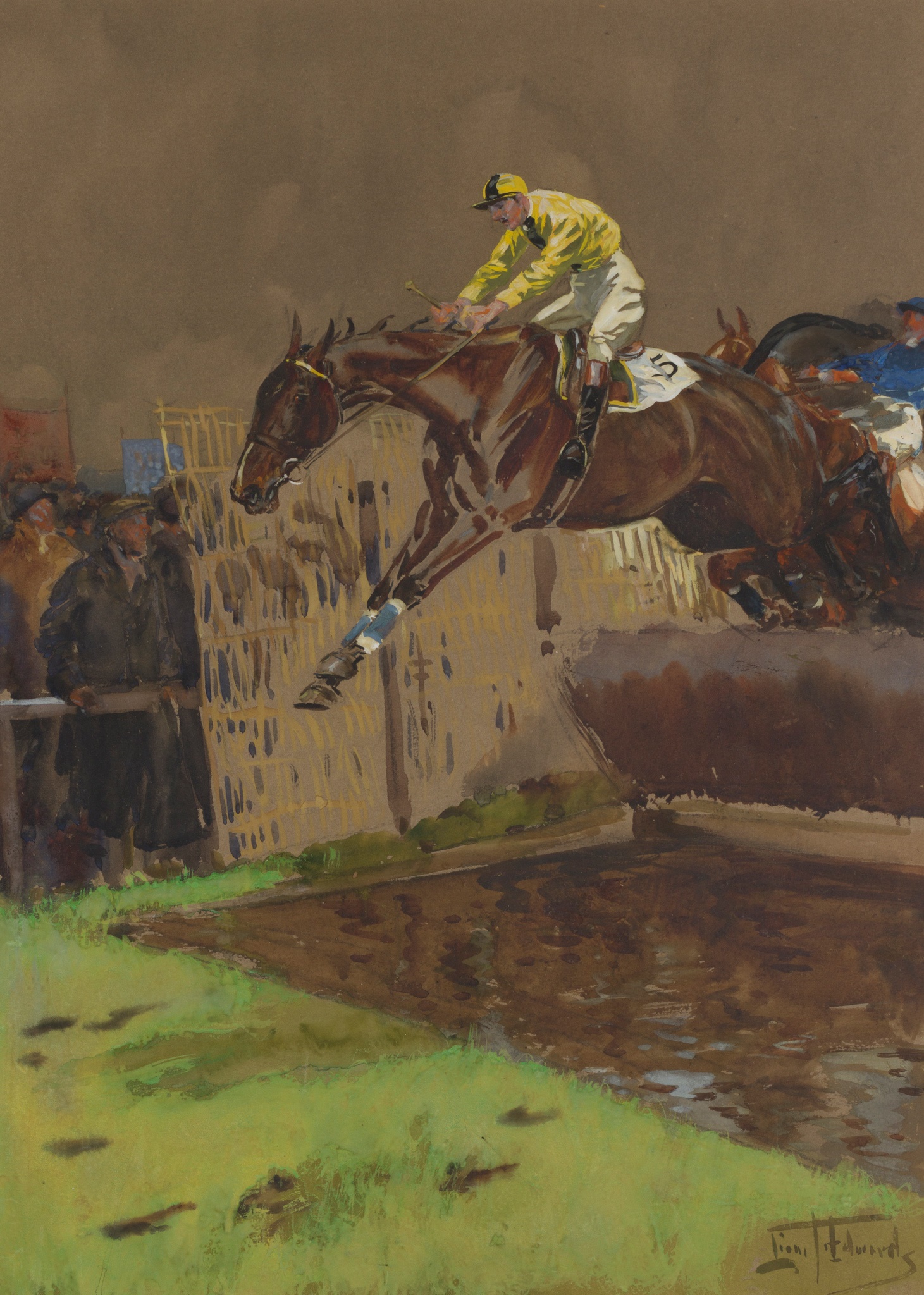 LIONEL DALHOUSIE ROBERTSON EDWARDS R.I., R.C.A (BRITISH 1878-1966)