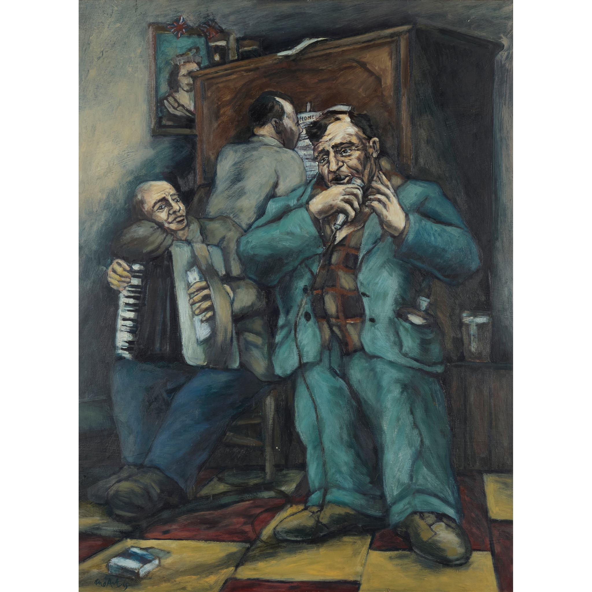 ALEXANDER MOFFAT O.B.E., R.S.A. (SCOTTISH B.1943)