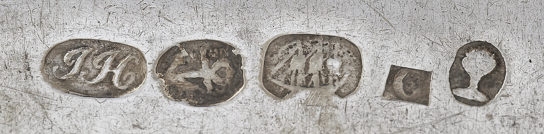 Greenock - a pair of Scottish provincial tablespoons