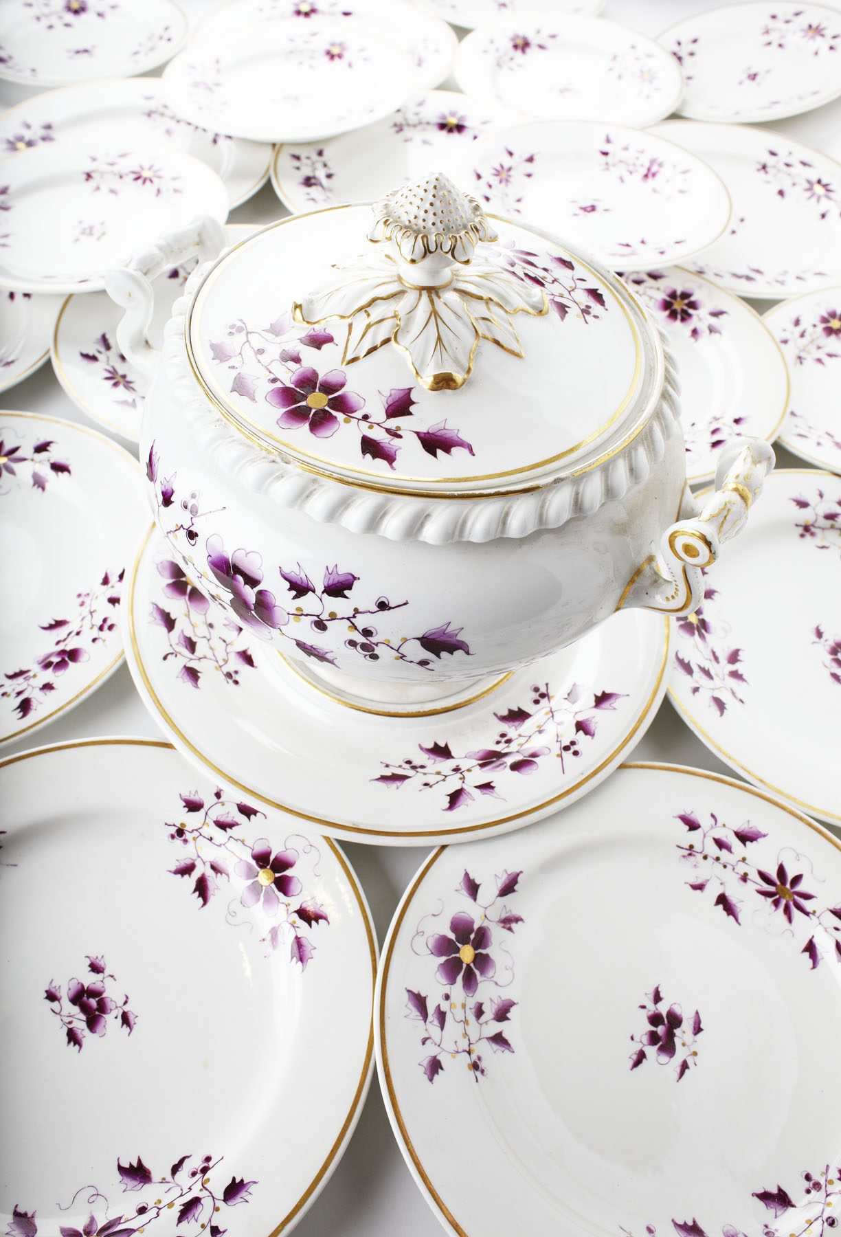 FLIGHT BARR AND BARR WORCESTER DINNER SERVICE