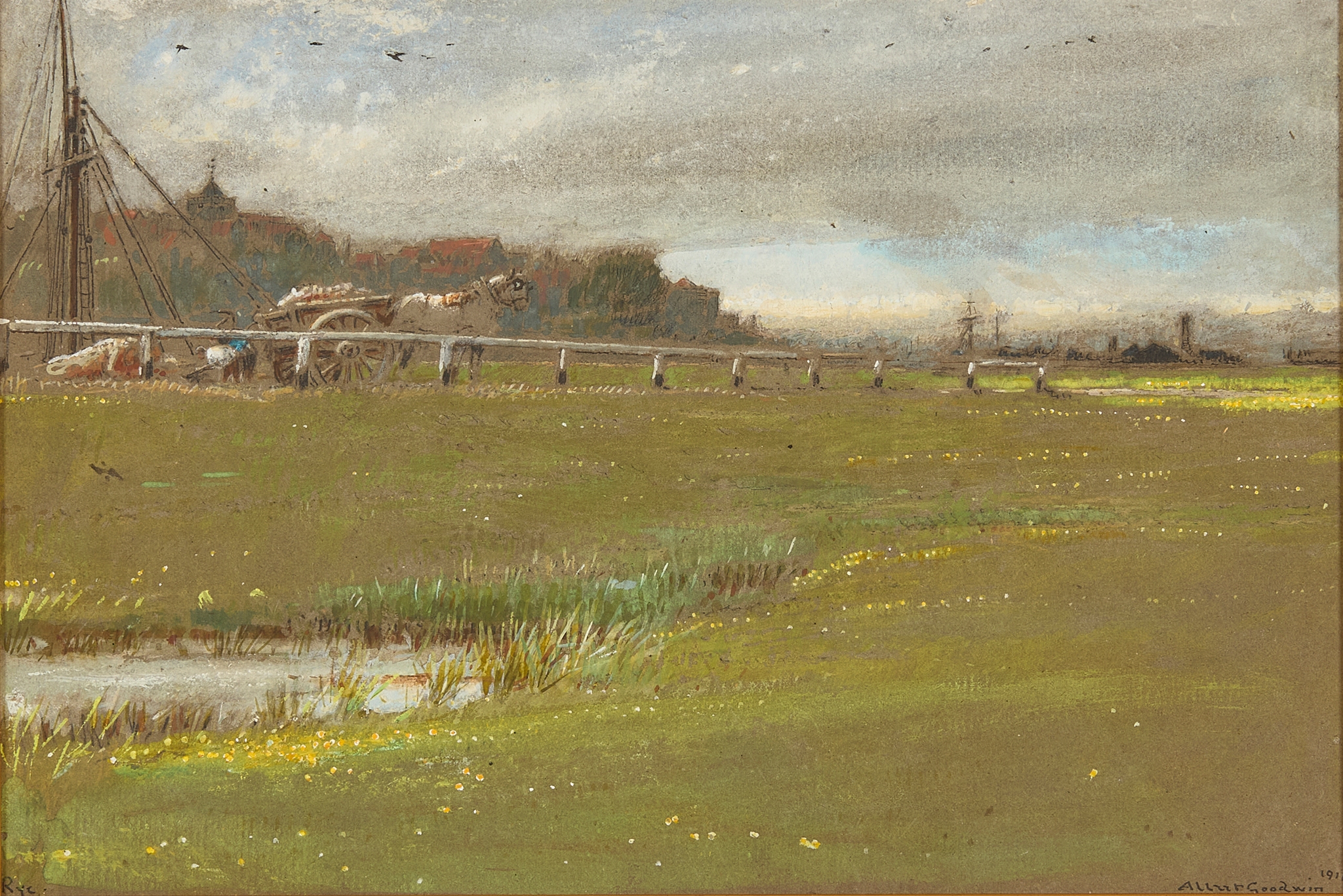 ALBERT GOODWIN R.W.S. (BRITISH 1845-1932)