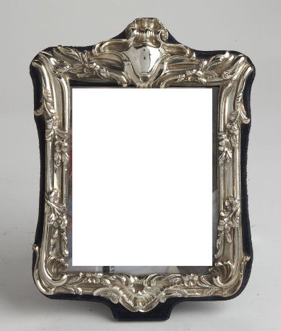 A Britannia standard silver photograph frame