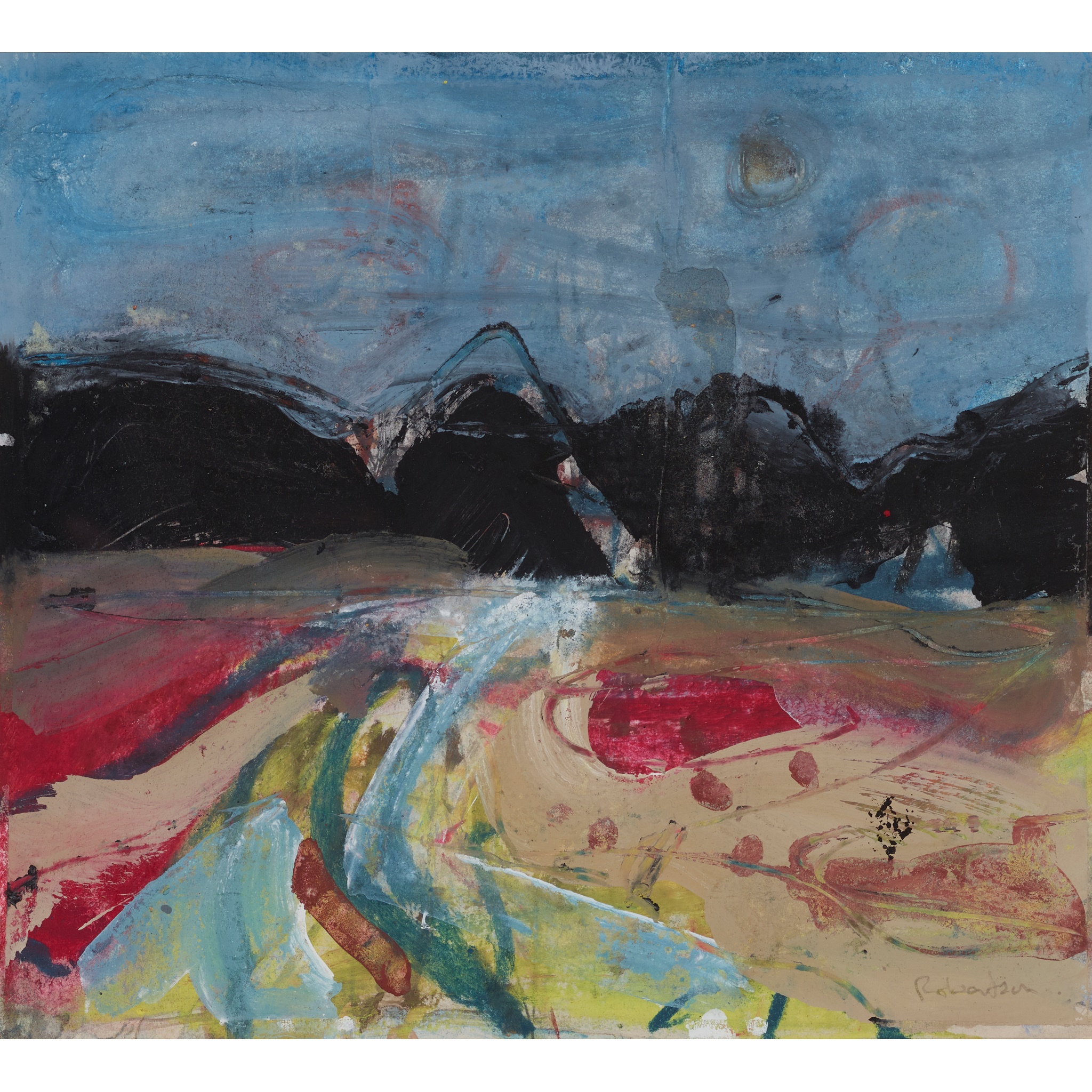 JAMES DOWNIE ROBERTSON M.B.E., R.S.A., R.S.W., R.G.I. (SCOTTISH 1931-2010)