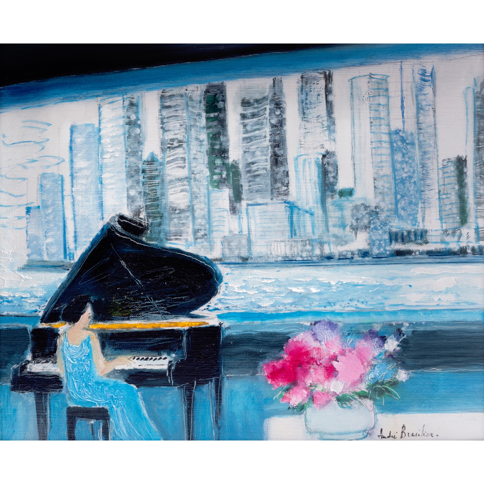 ANDRÉ BRASILIER (FRENCH 1929-)