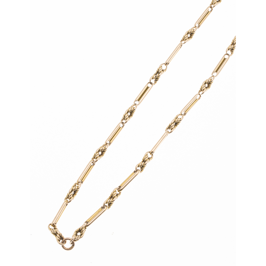 A gentleman's fancy link watch chain