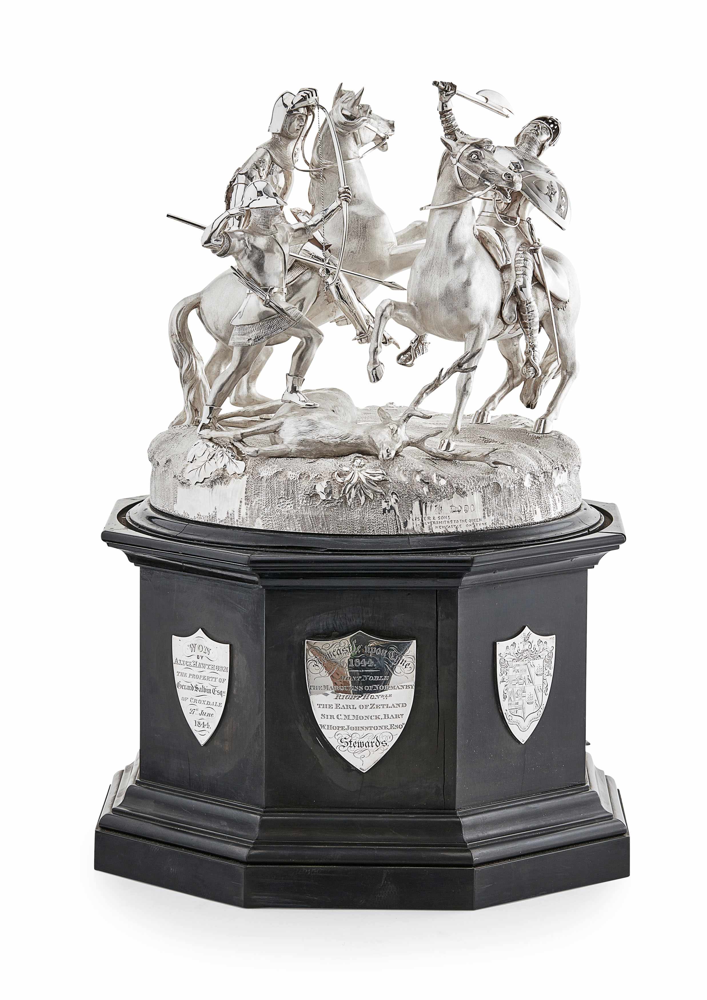 An Important early Victorian Racing Trophy