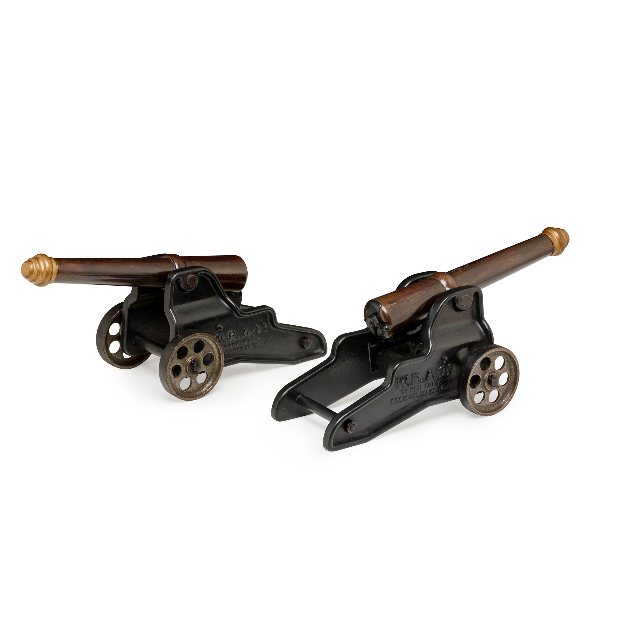 PAIR OF AMERICAN WINCHESTER MODEL 98 SIGNALLING CANNON