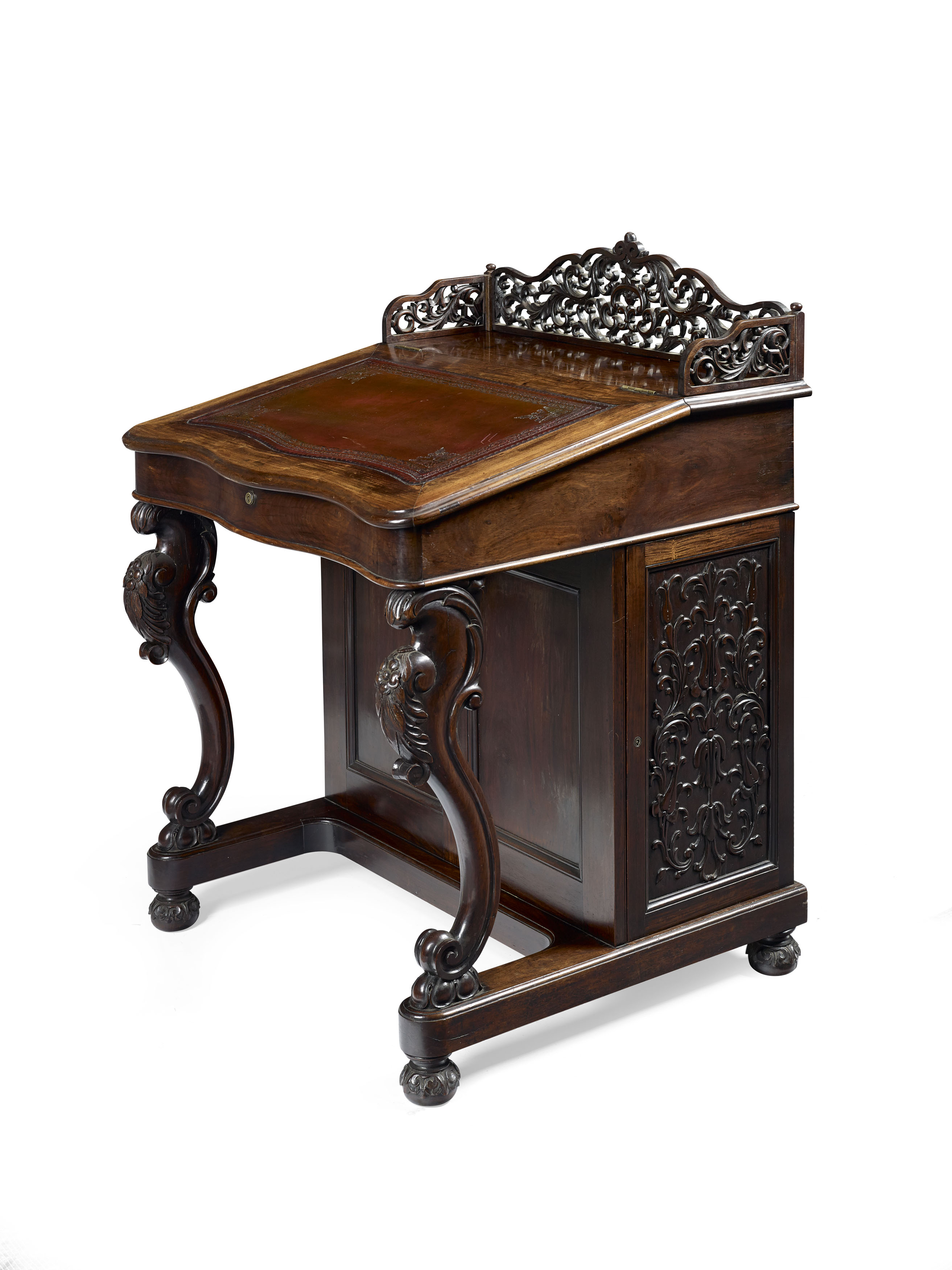 ANGLO-INDIAN PADOUK DAVENPORT