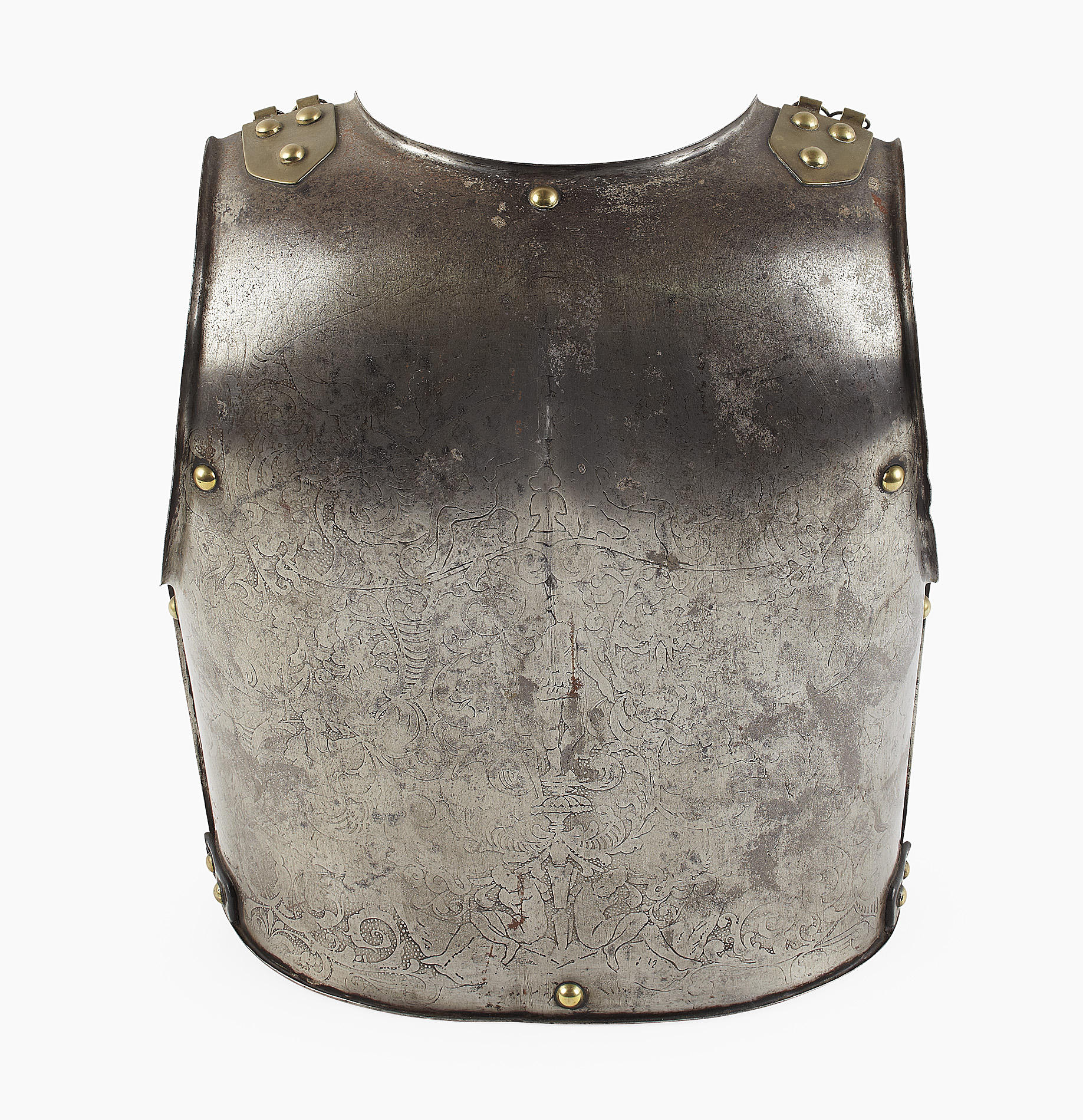 FRENCH CURASSIERS BACK PLATE