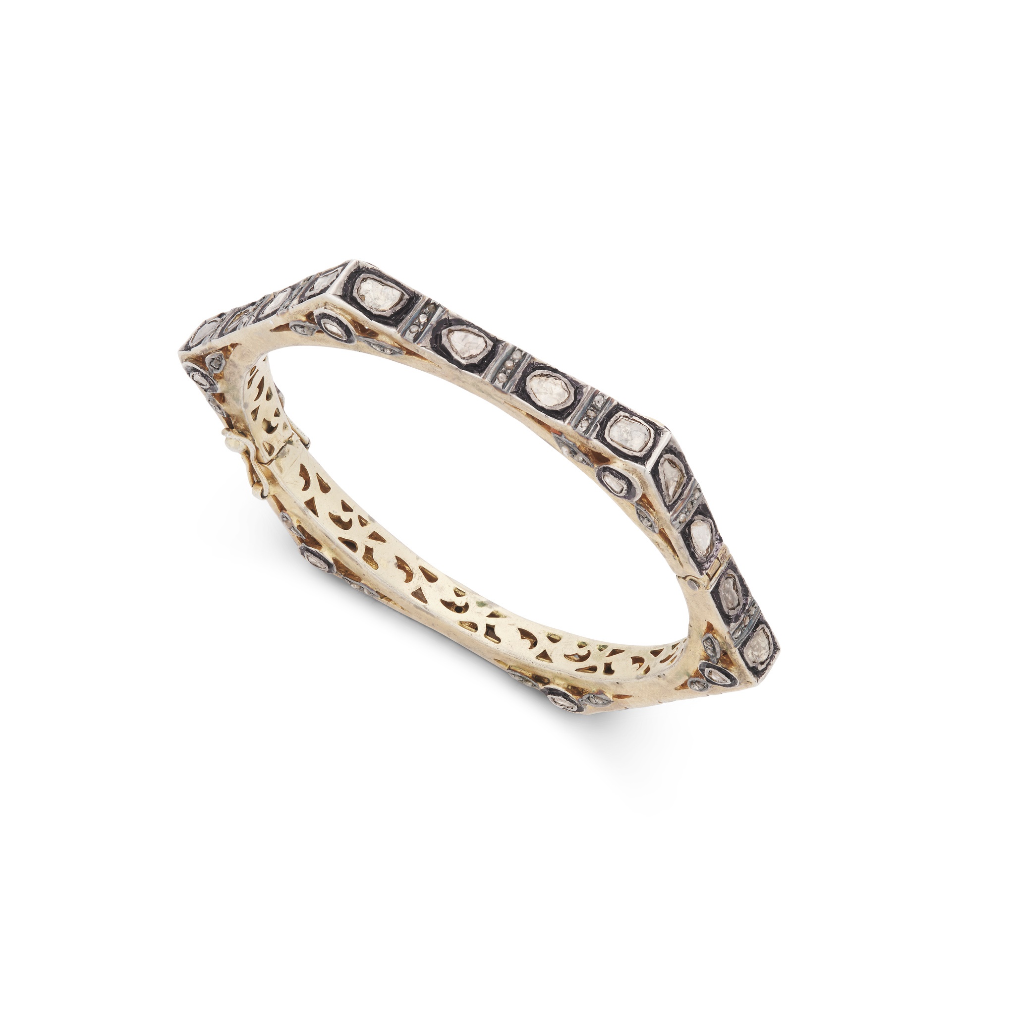 A diamond Indian bangle
