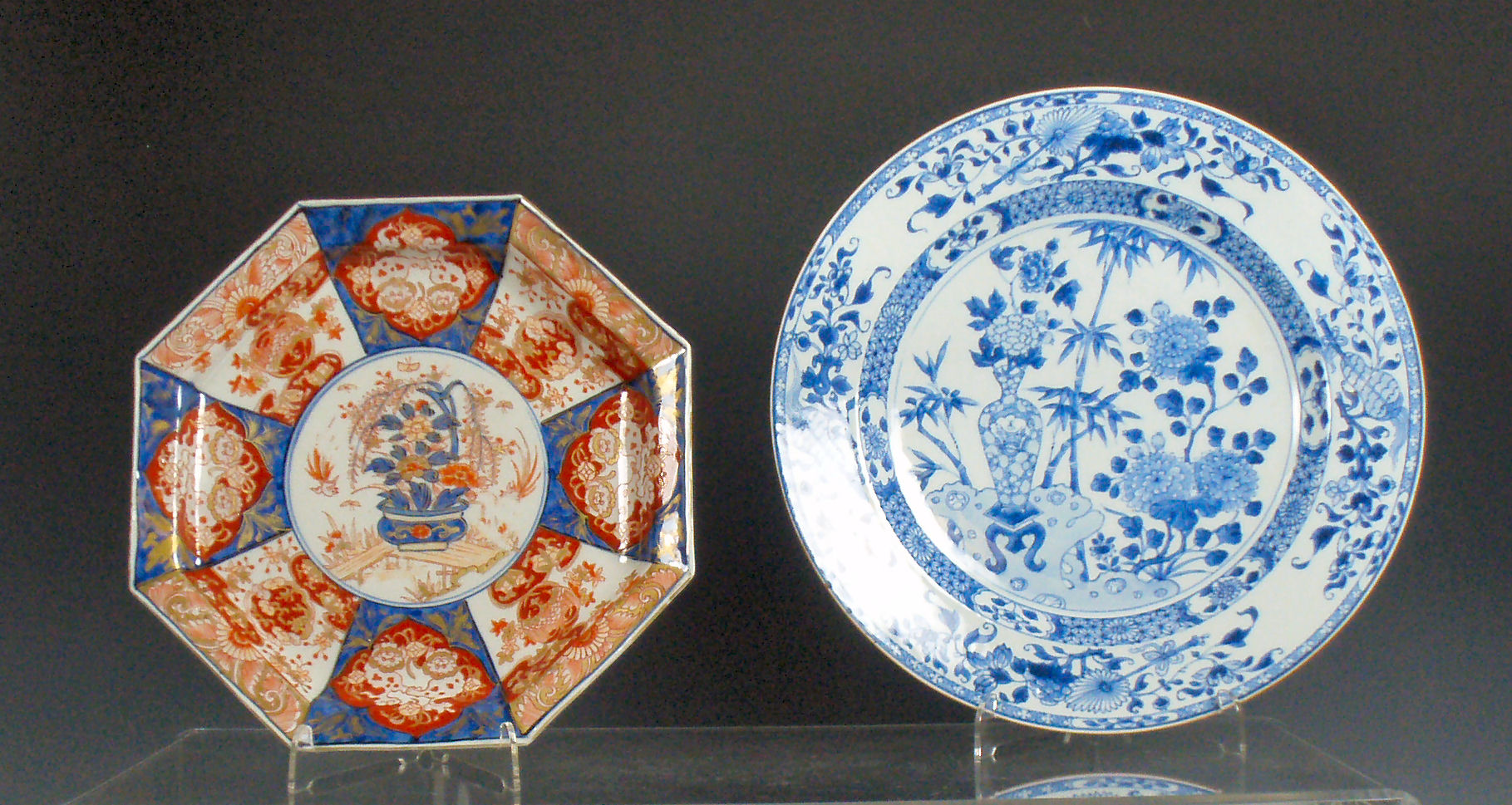 A late 19th century Chinese plate