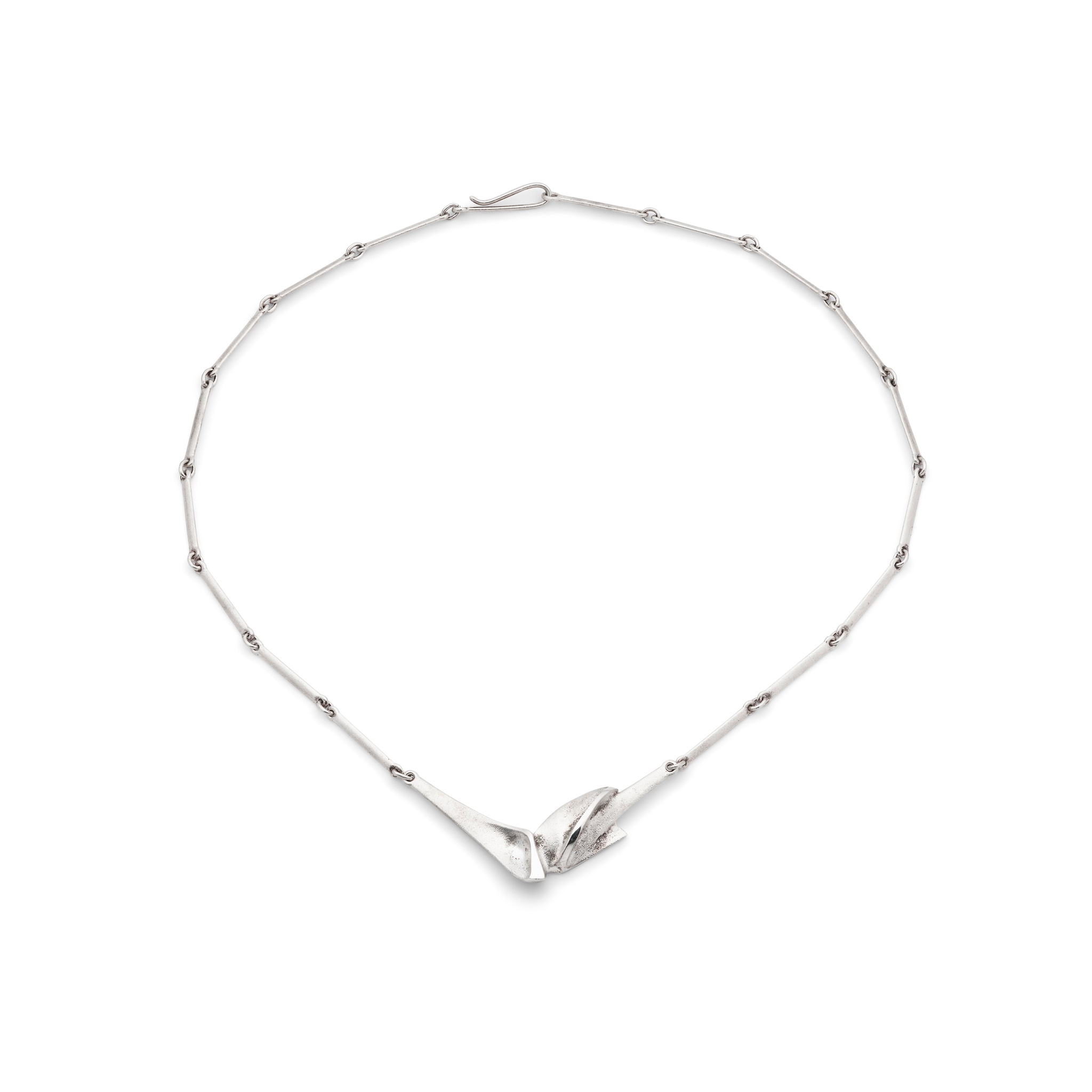 Zoltan Popovits for Lapponia: A silver 'Hespera' necklace