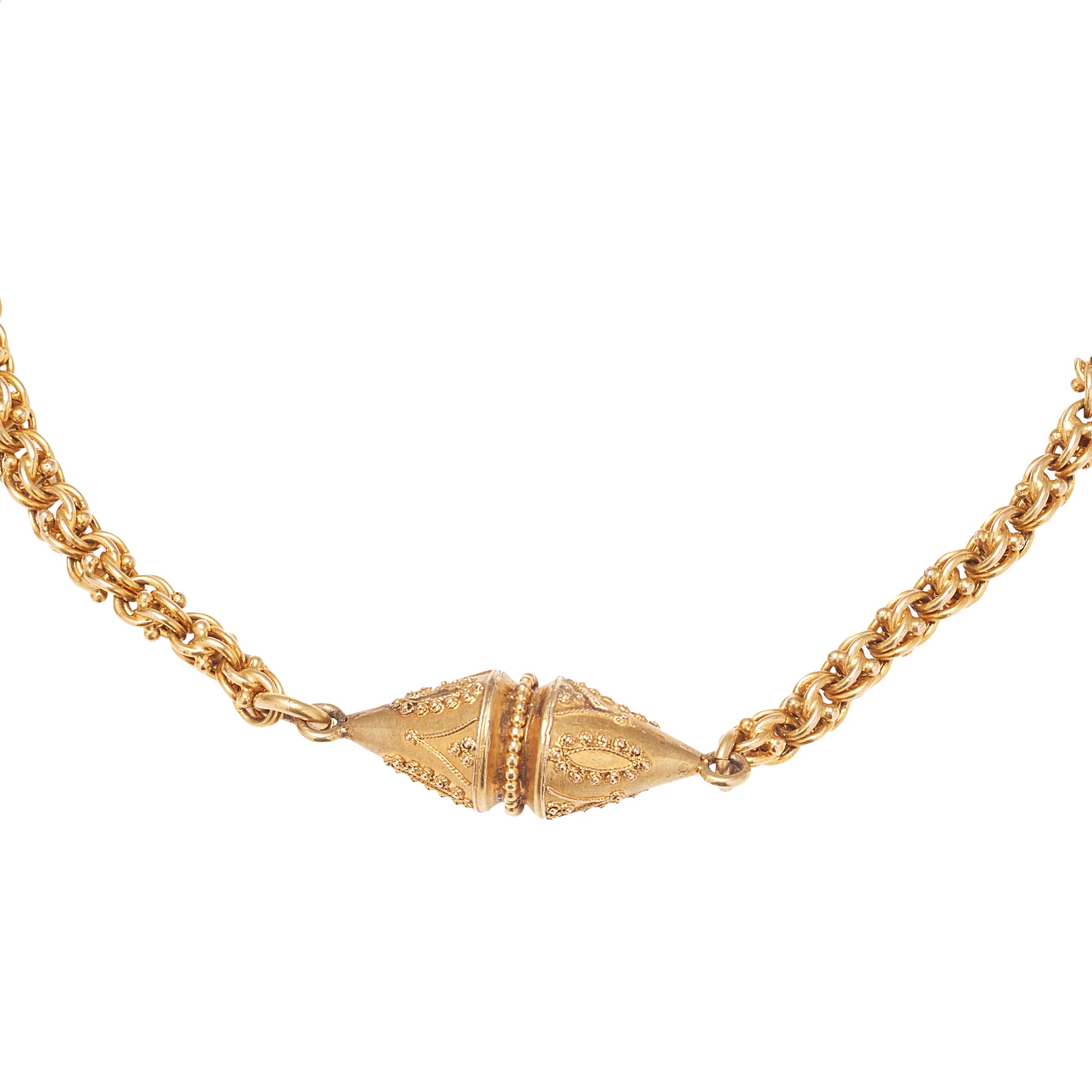 A Victorian neck chain