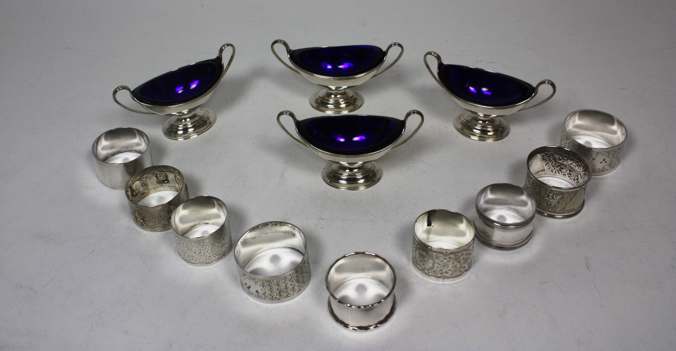 A group of napkin rings