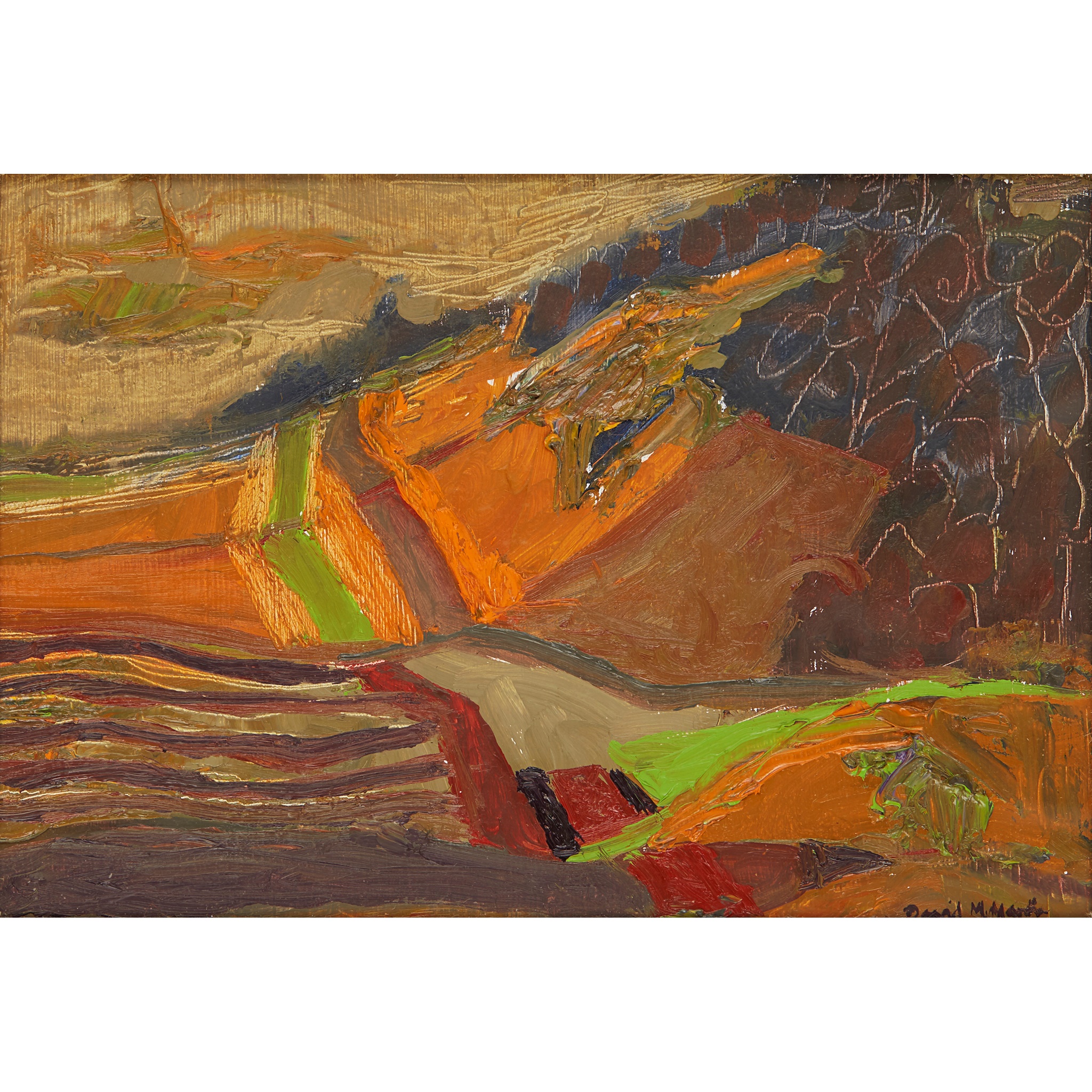 David Mcleod Martin R.S.W., R.G.I., S.S.A (Scottish 1922-2018)