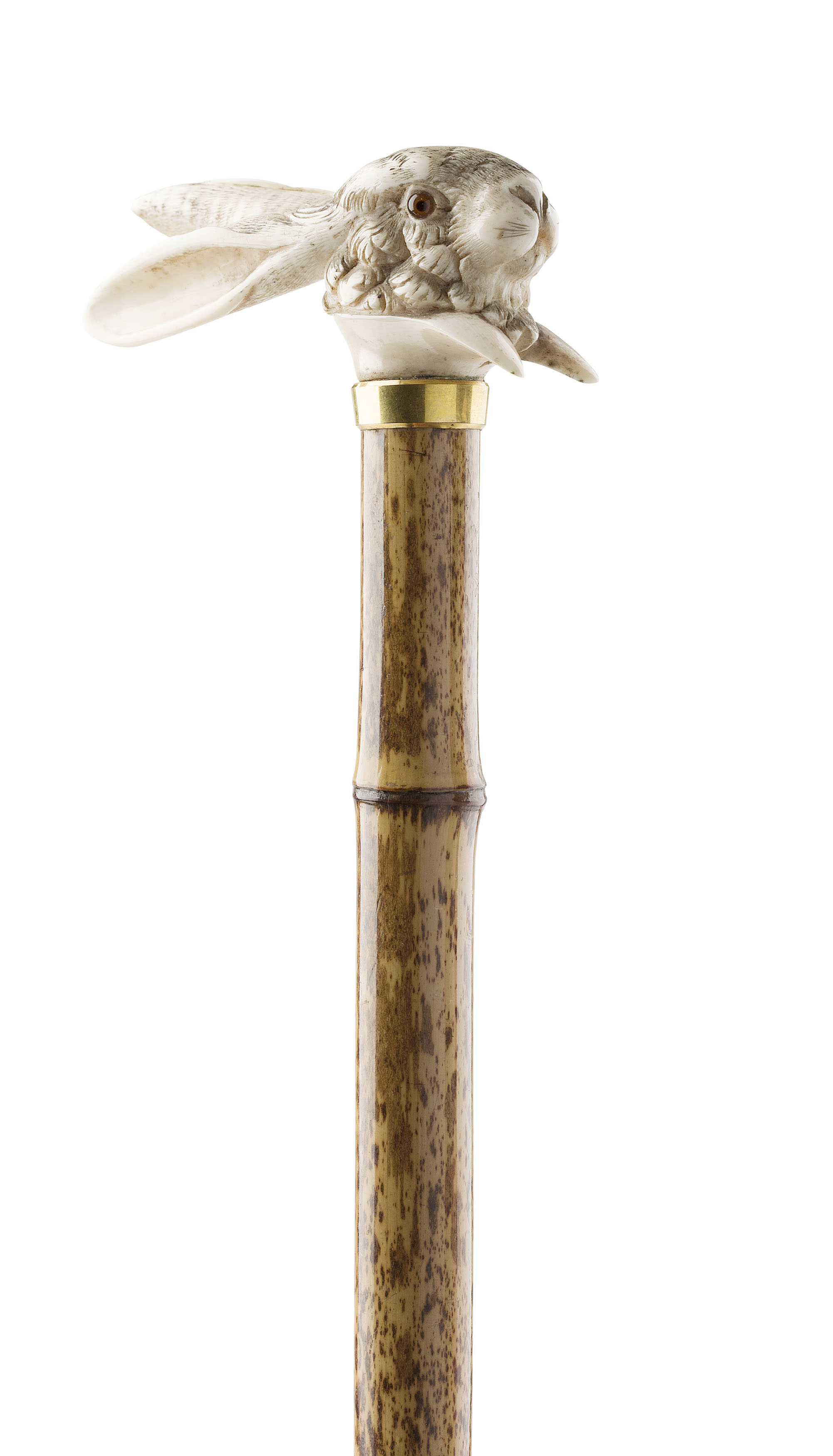 CARVED IVORY PARASOL