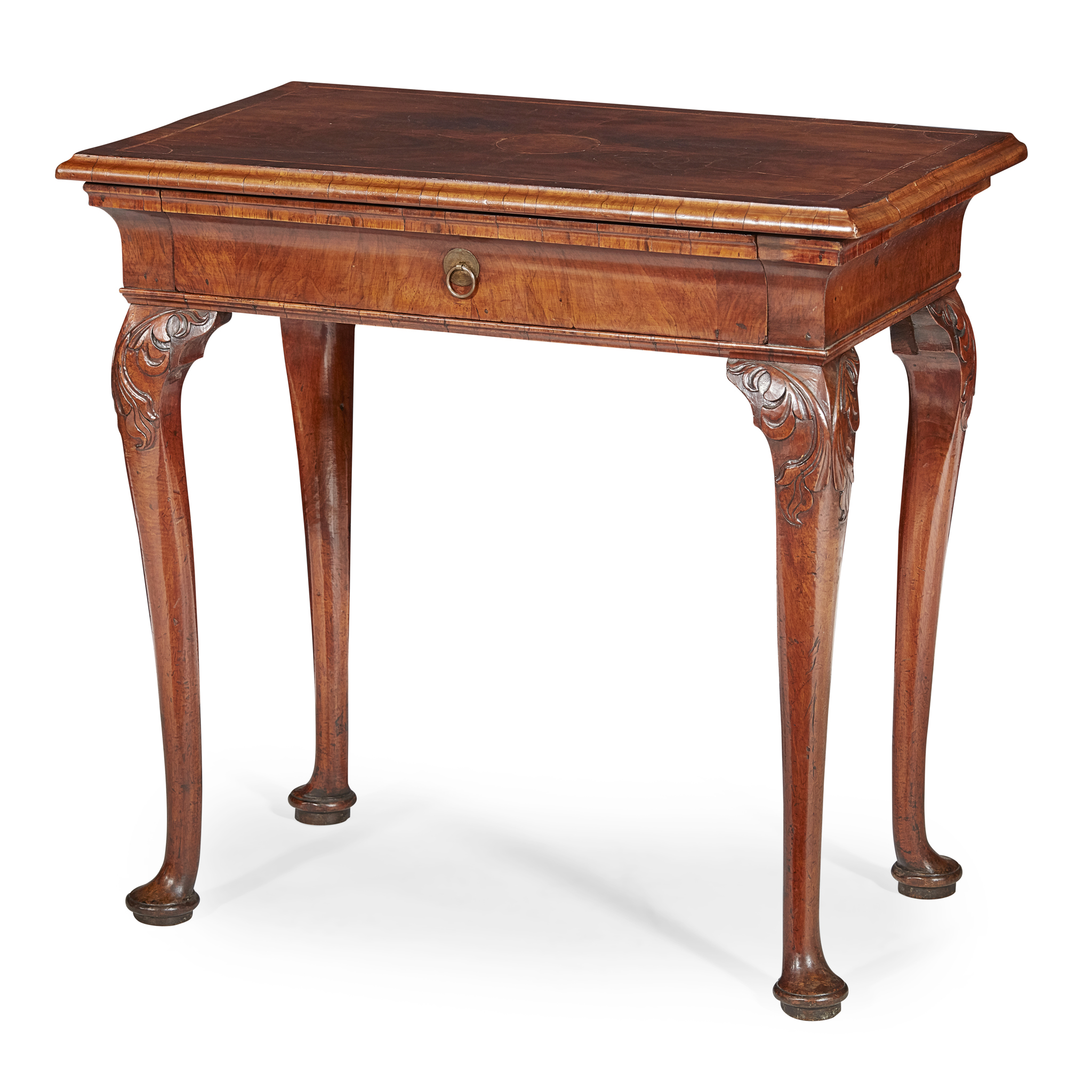 GEORGE II WALNUT SIDE TABLE
