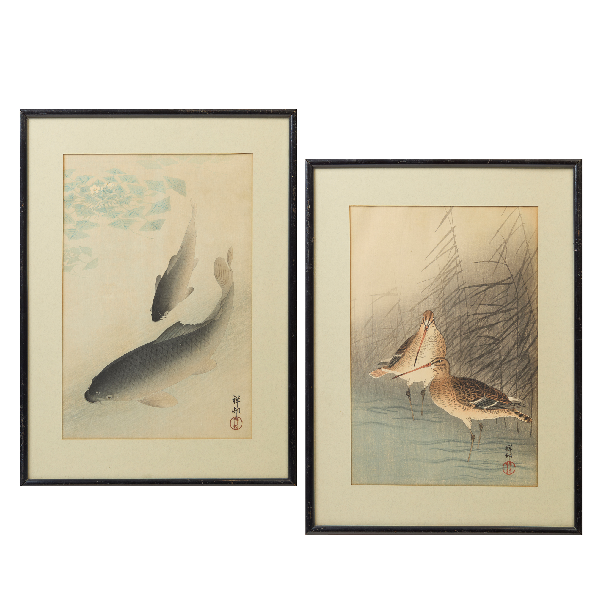 TWO JAPANESE WOODBLOCK PRINTS