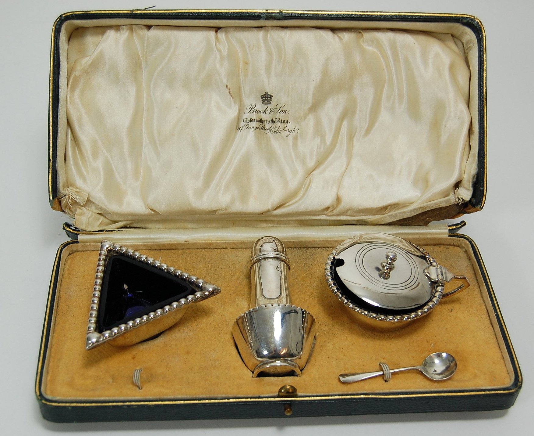 Traprain - a cased modern cruet