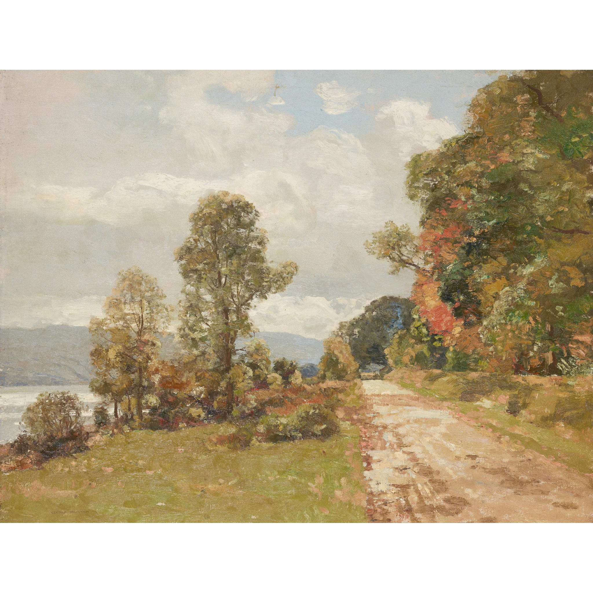 GEORGE HOUSTON R.S.A, R.S.W., R.G.I. (SCOTTISH 1869-1947)