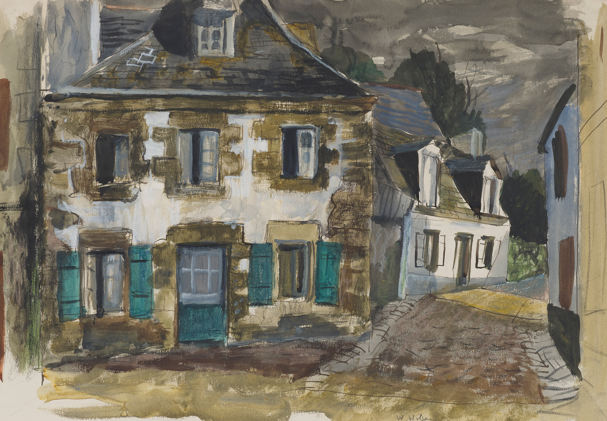 WILLIAM WILSON O.B.E., R.S.A., R.S.W. (SCOTTISH 1905-1972)