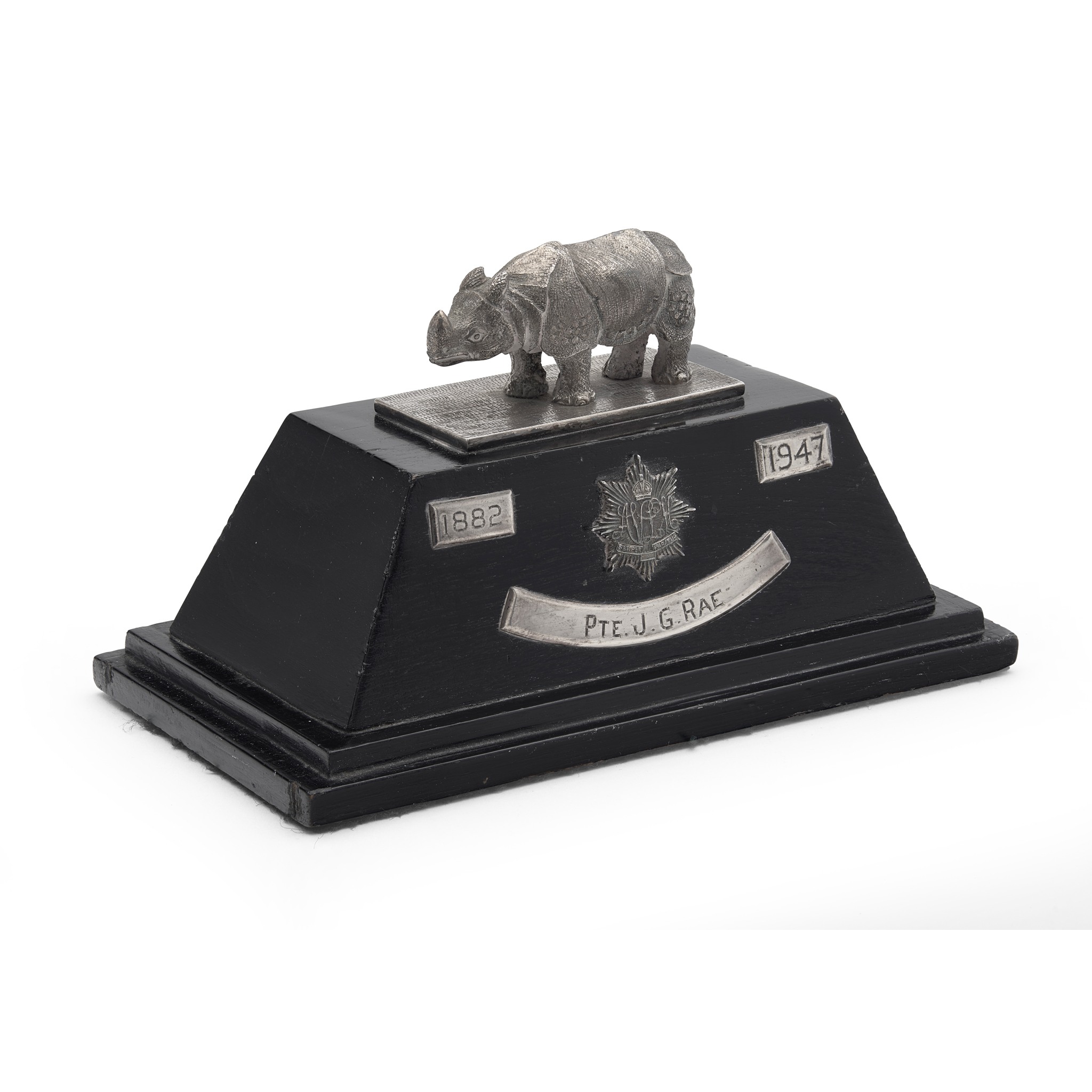 AN INDIAN PRESENTATION 'ASSAM VALLEY LIGHT HORSE' TROPHY