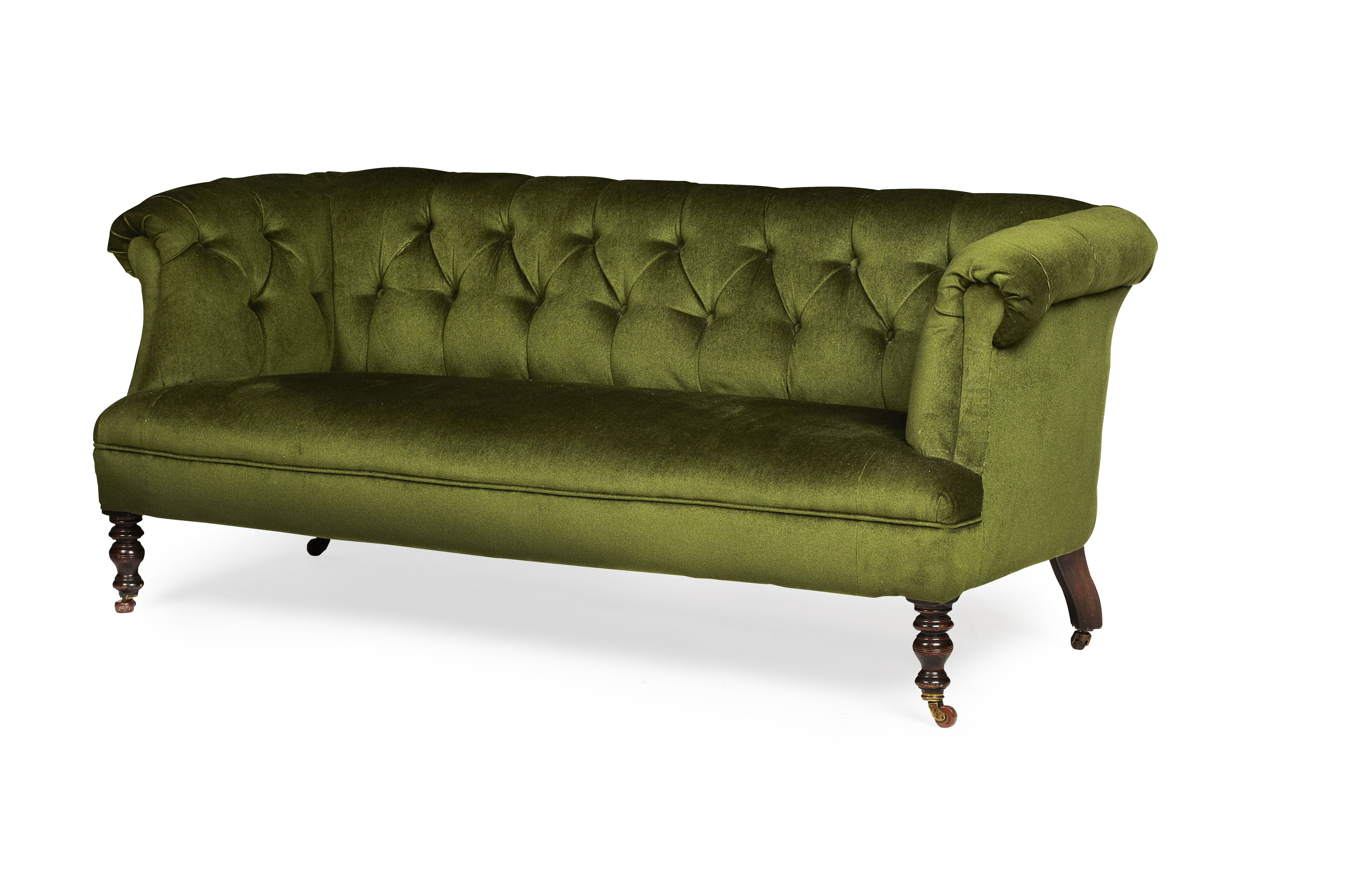 EARLY VICTORIAN CHESTERFIELD SOFA