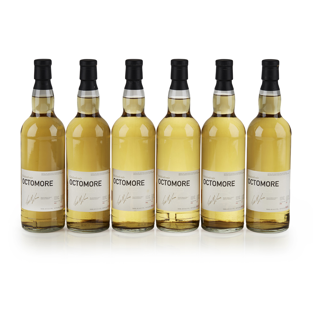 SIX BOTTLES OF OCTOMORE 2002 FUTURES