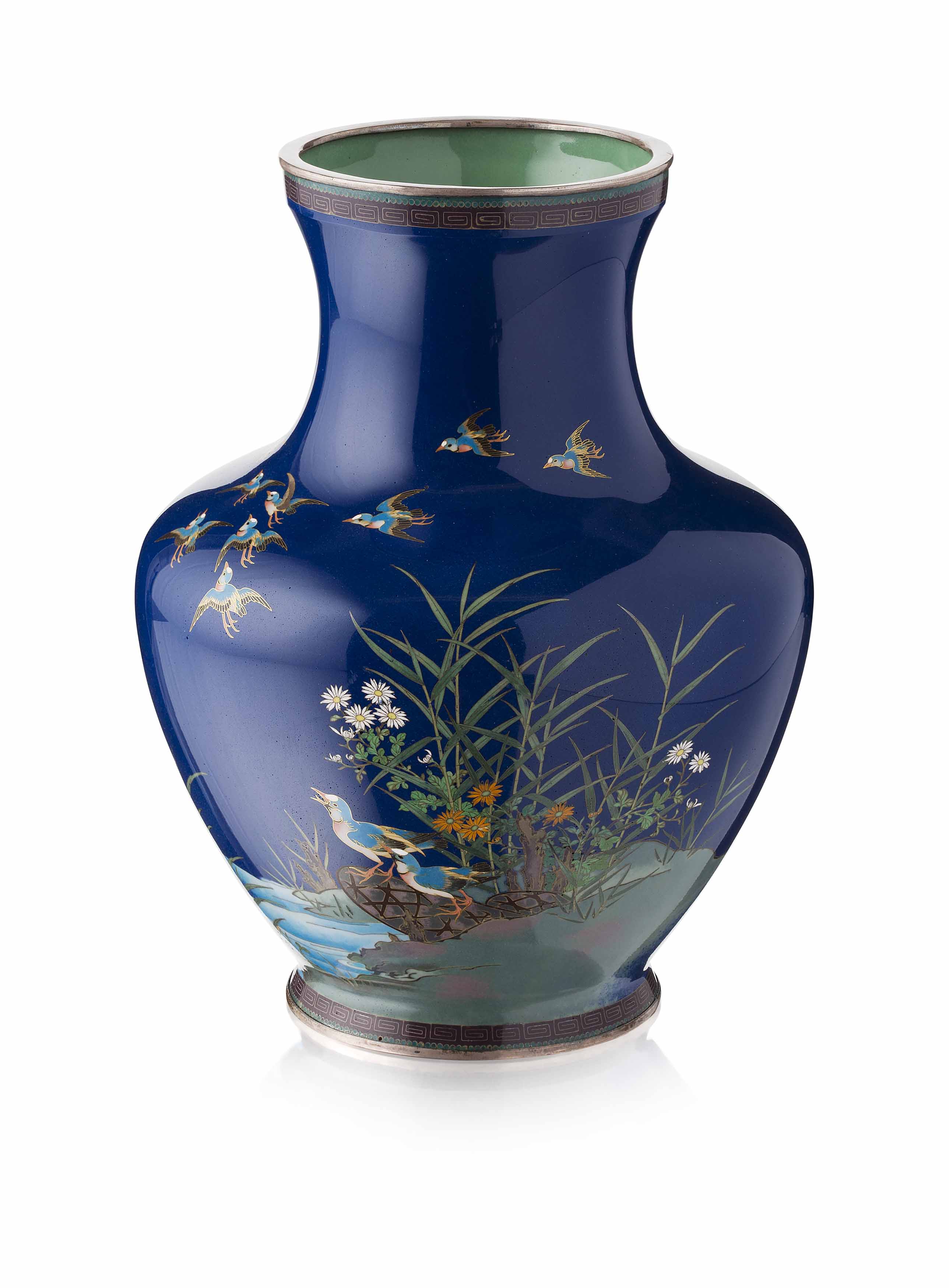 JAPANESE CLOISONNÉ VASE