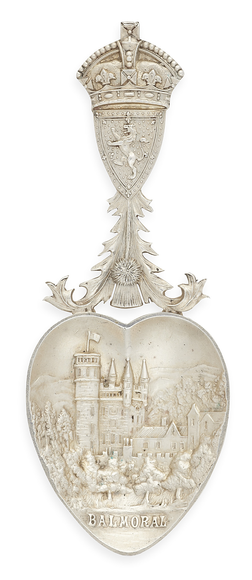 Ballater - a Scottish provincial 'Balmoral' caddy spoon