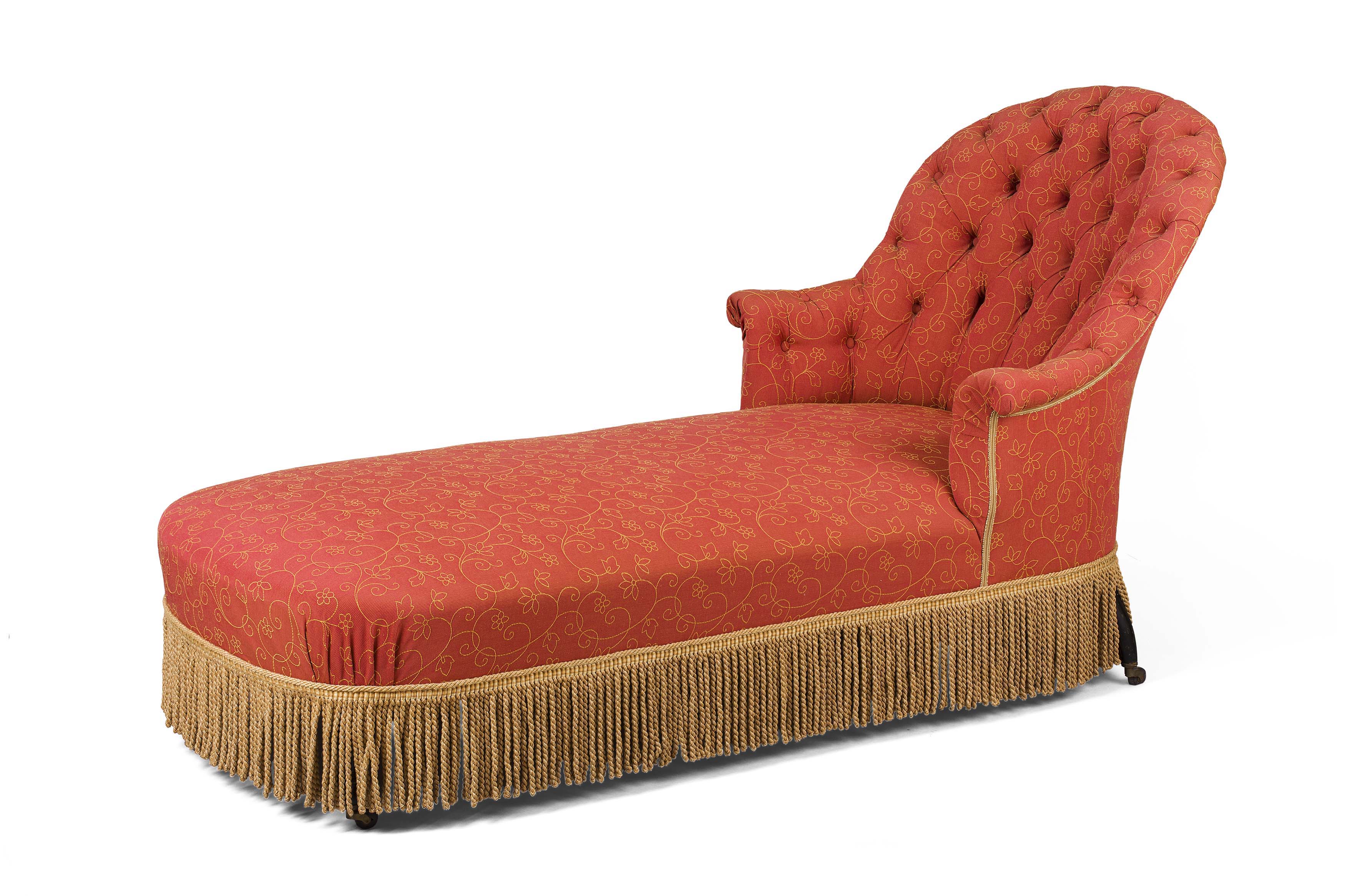 VICTORIAN UPHOLSTERED DAY BED