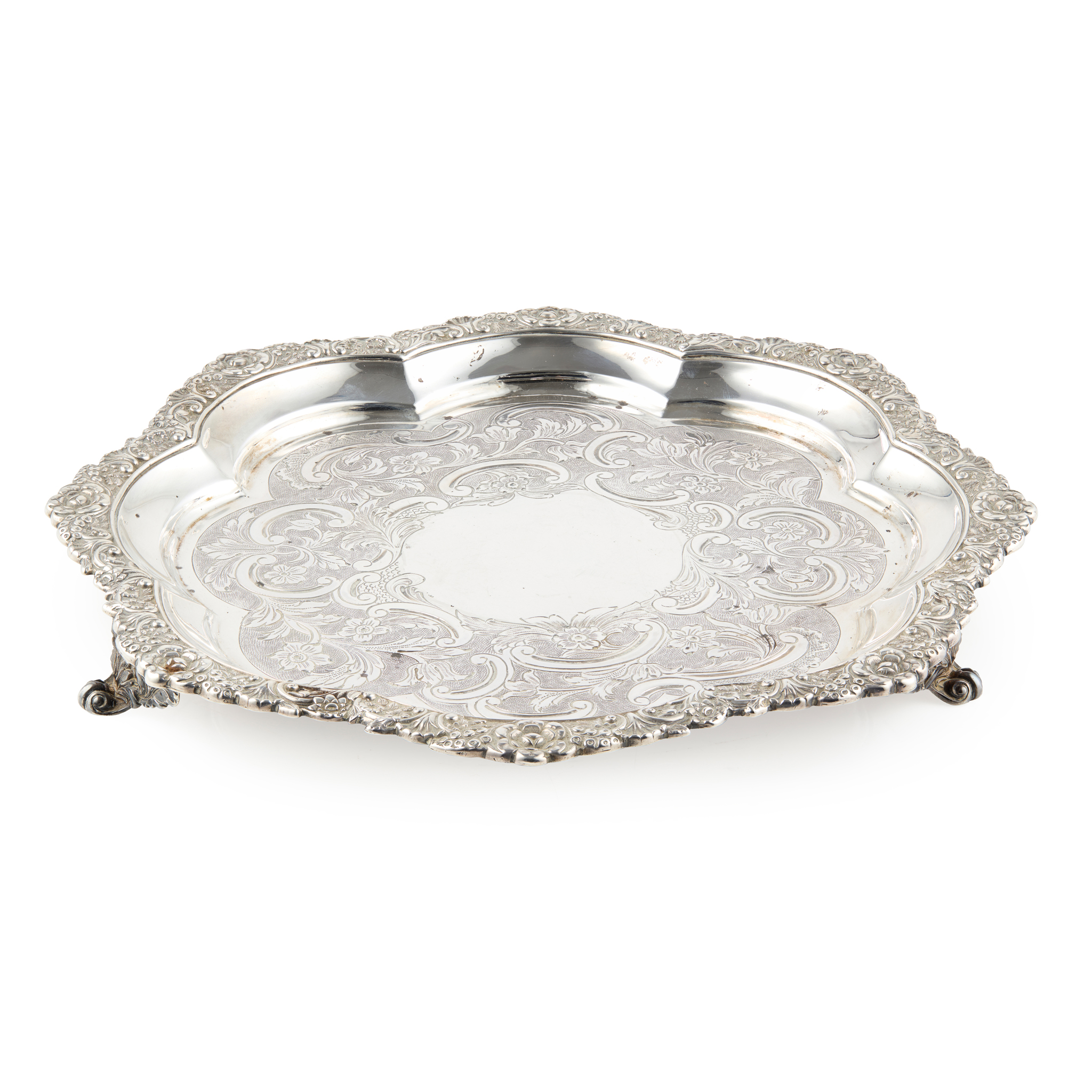 A WILLIAM IV SALVER