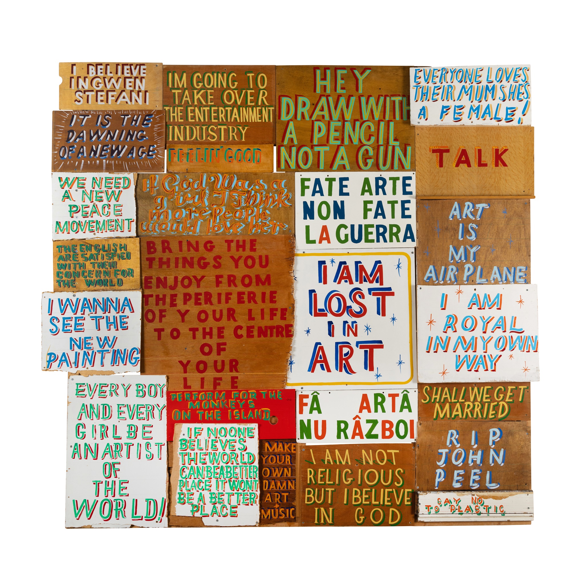 Bob and Roberta Smith O.B.E., R.A. (British 1963-)