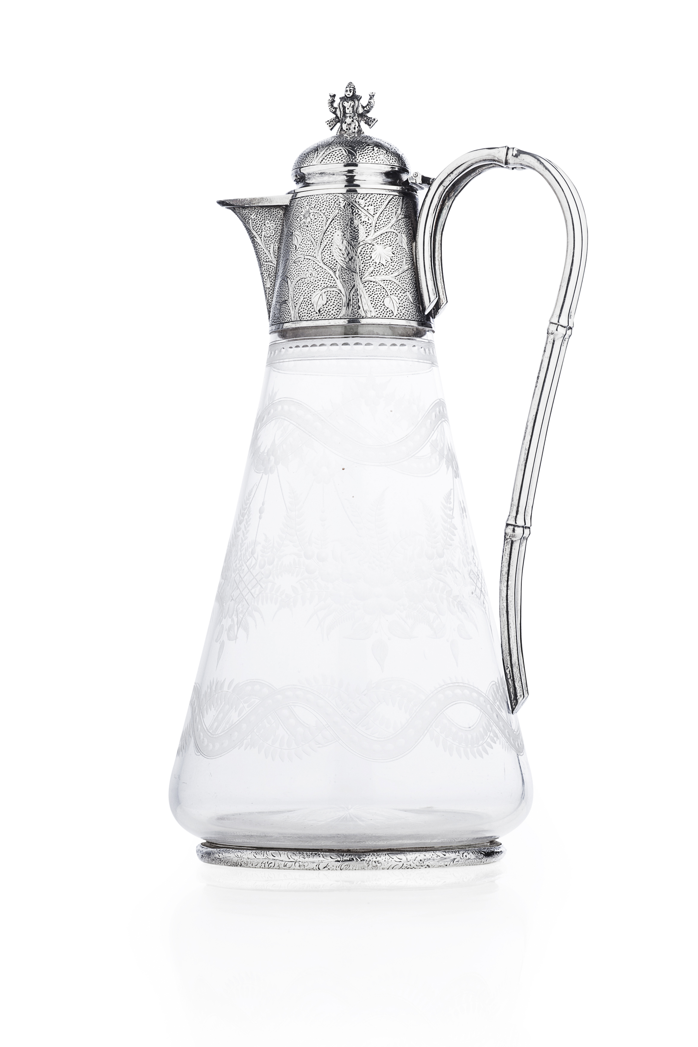 A Victorian claret jug