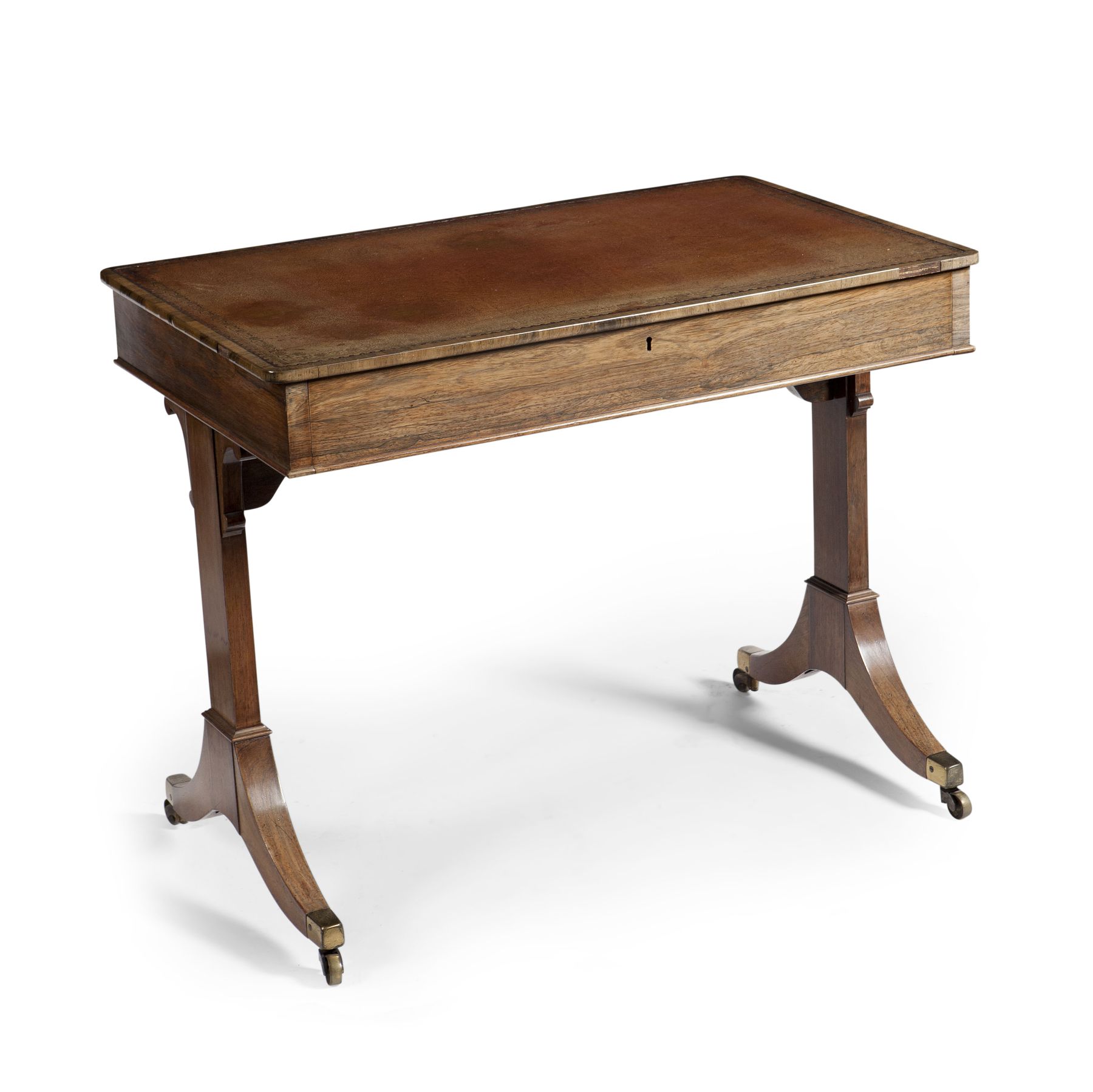 REGENCY ROSEWOOD WRITING TABLE