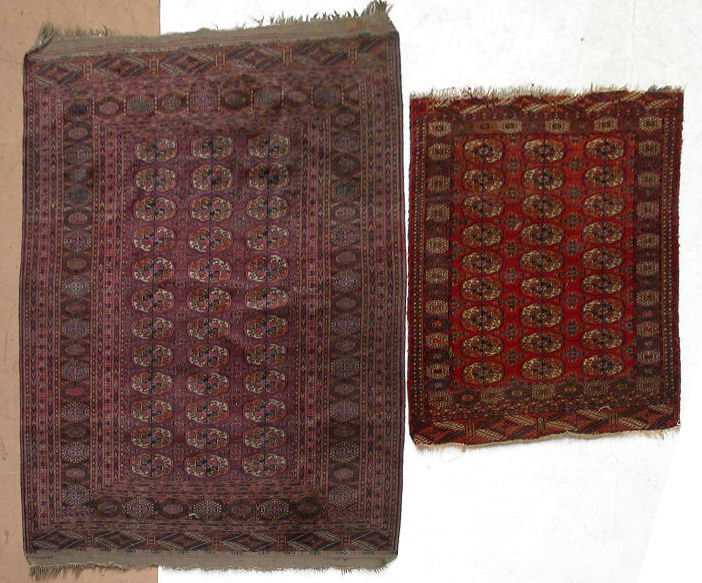 A Turkoman rug