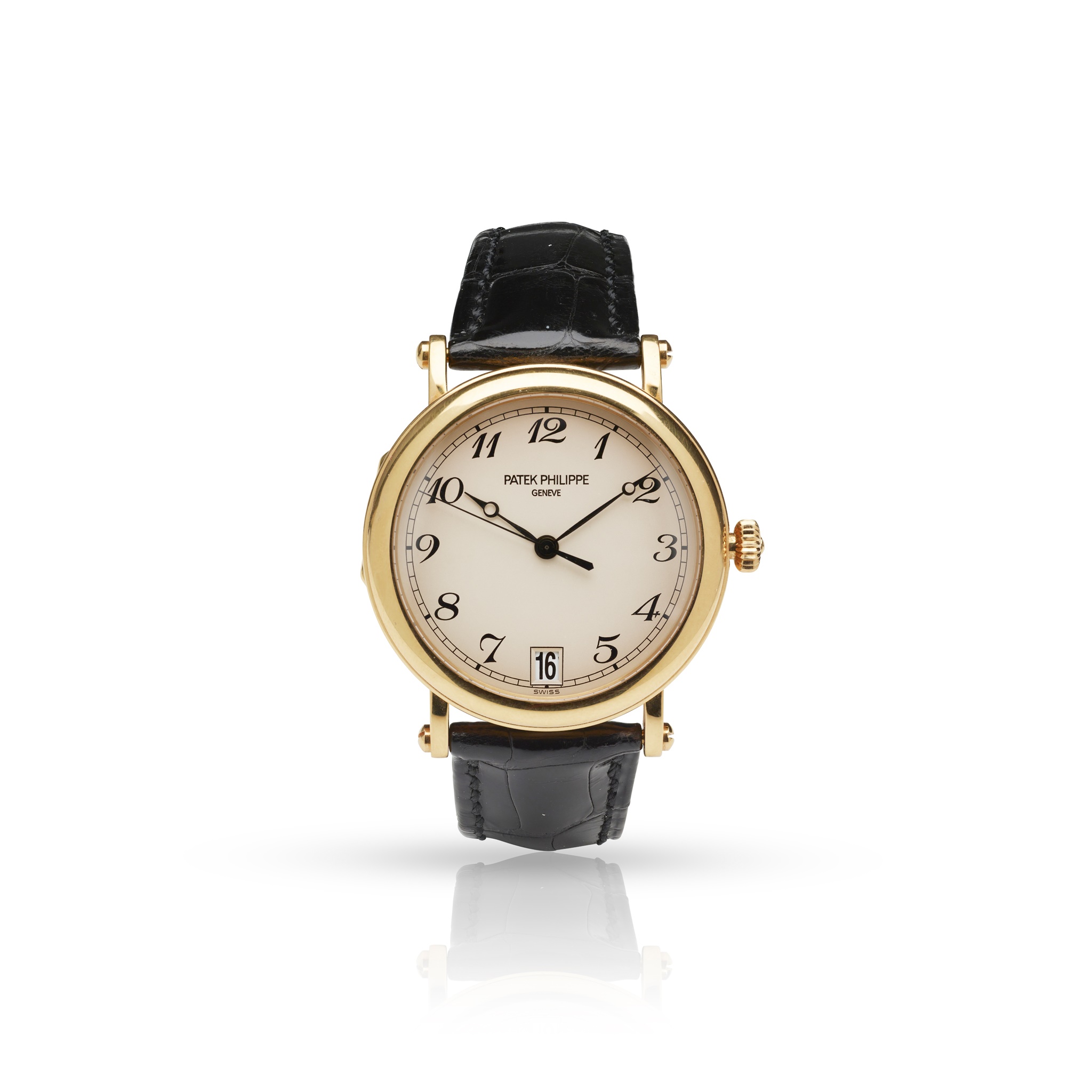 Patek Philippe: a gold wristwatch