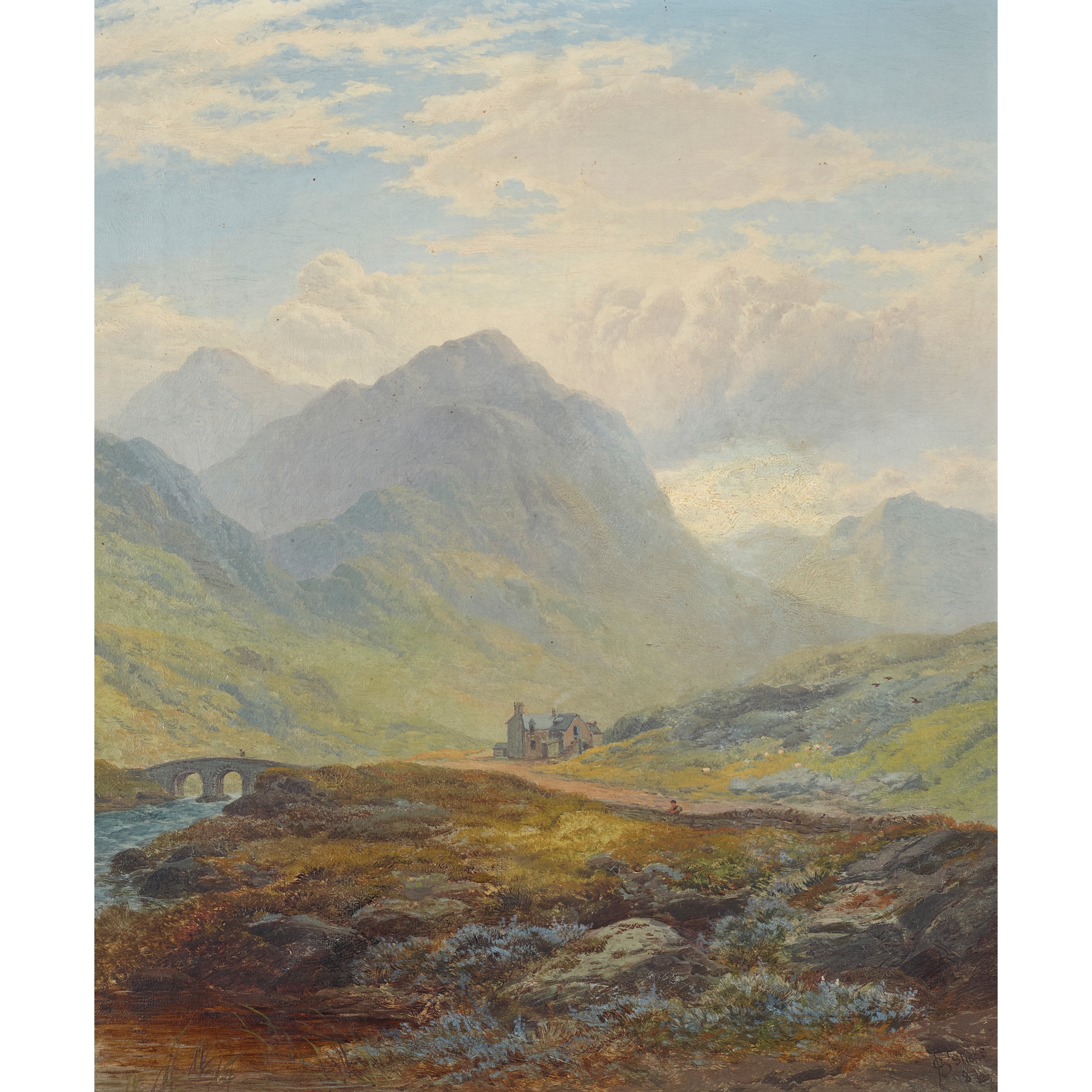 GEORGE BLACKIE STICKS (SCOTTISH 1843-1938)